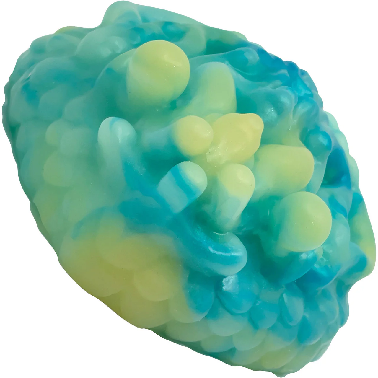 Pris Toys Tribble Silicone Grinder With Vibe Hole - Greenglow - Image 7