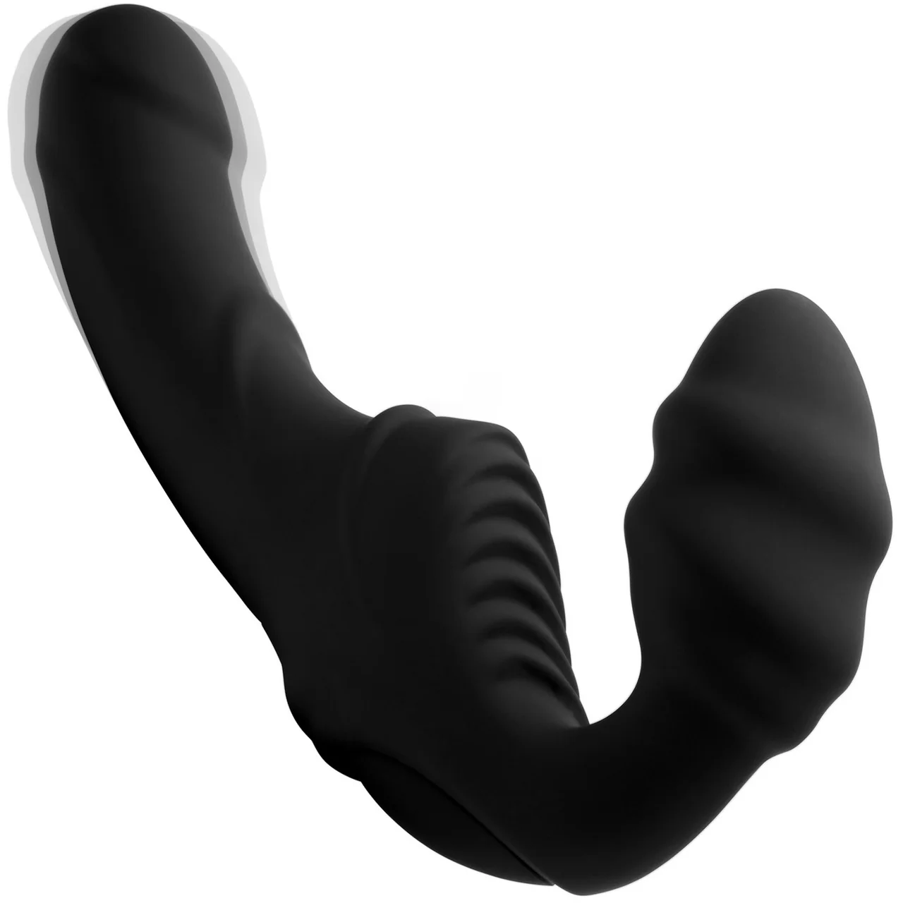 Pro Rider 9X Vibrating Silicone Strapless Strap On With Remote Control By Strap U - Image 5