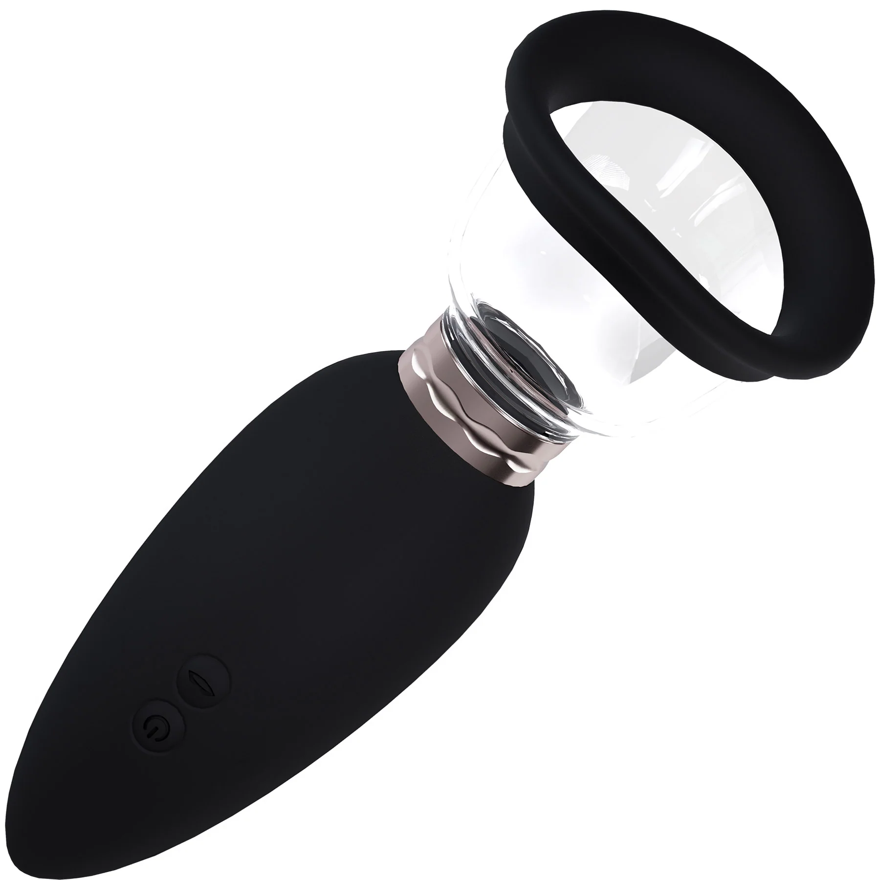 Pumped Arousing Automatic 5-Speed Silicone Vulva, Clitoris, Nipple & Breast Pump - Image 8
