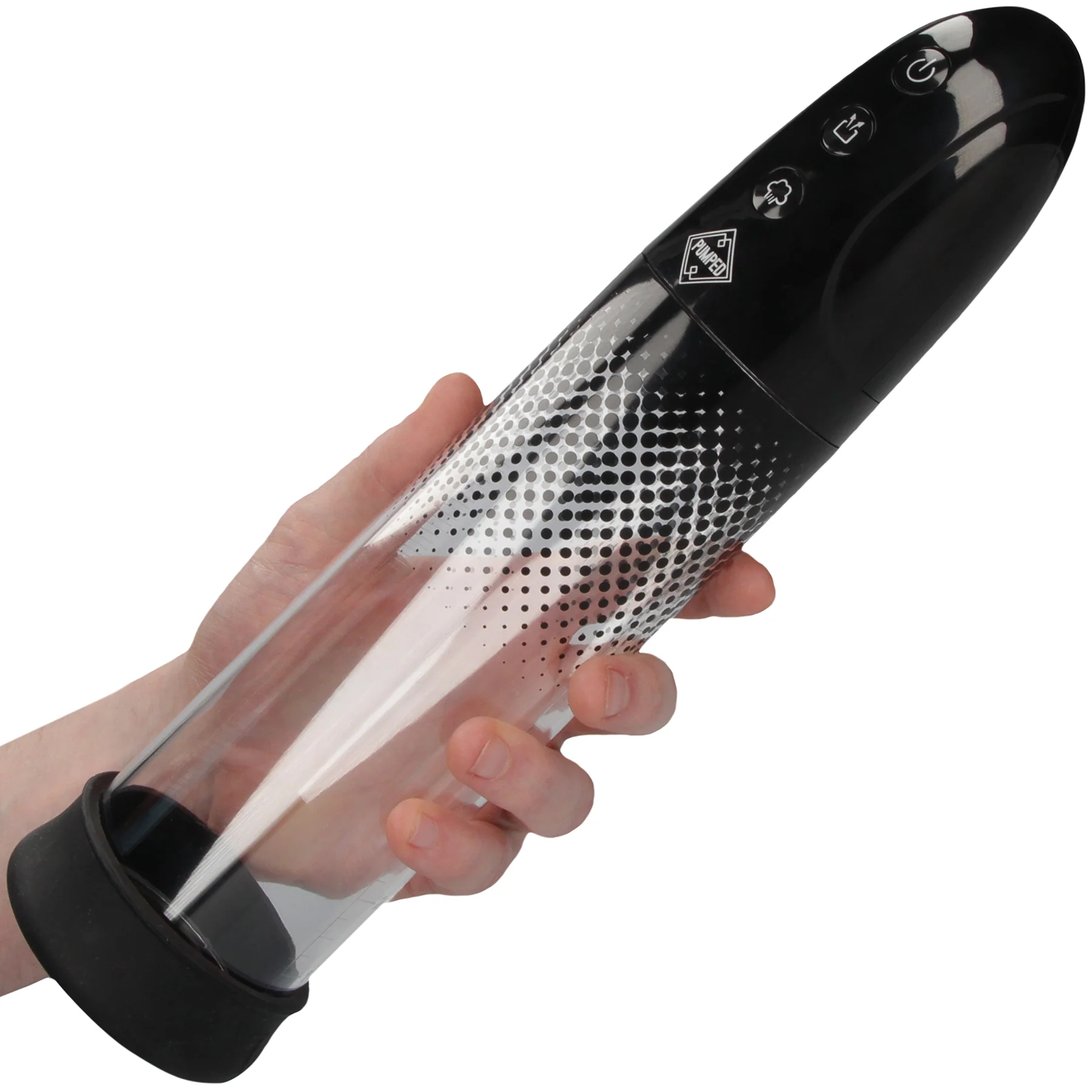 Pumped Automatic Rechargeable Luv Penis Pump By Shots - Image 11
