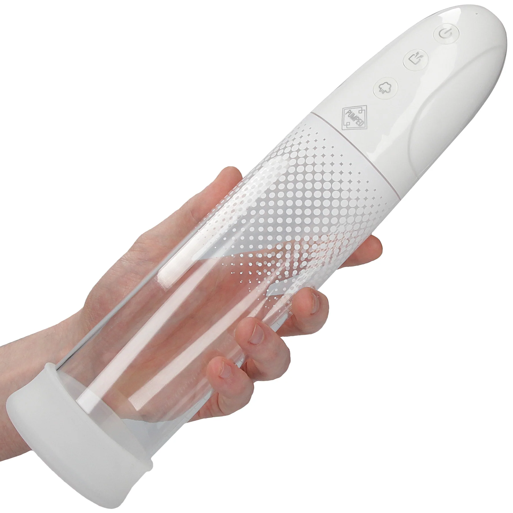 Pumped Automatic Rechargeable Luv Penis Pump By Shots - Image 3