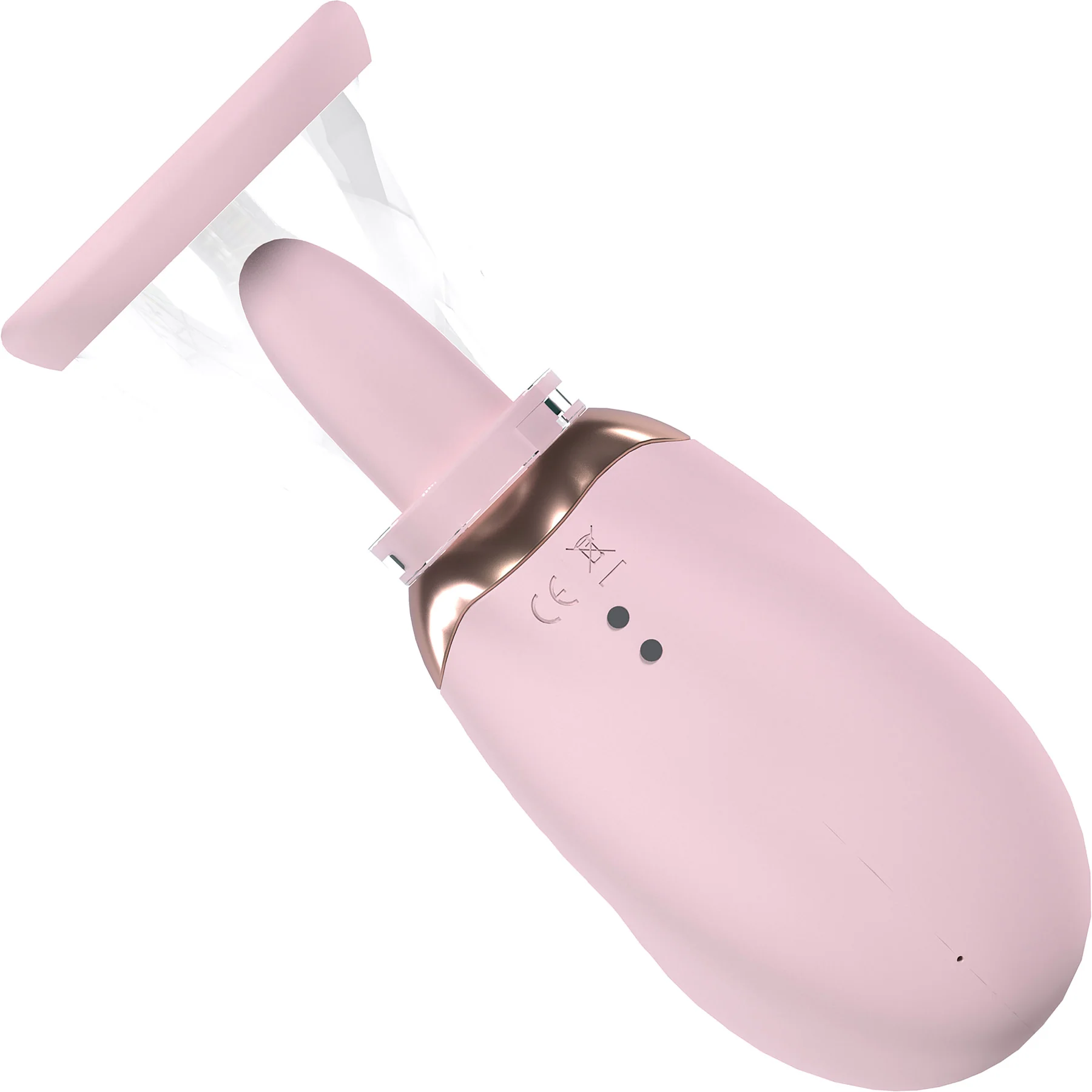 Pumped Boost Automatic 13-Speed Silicone Vulva & Breast Pump With Tongue - Image 3