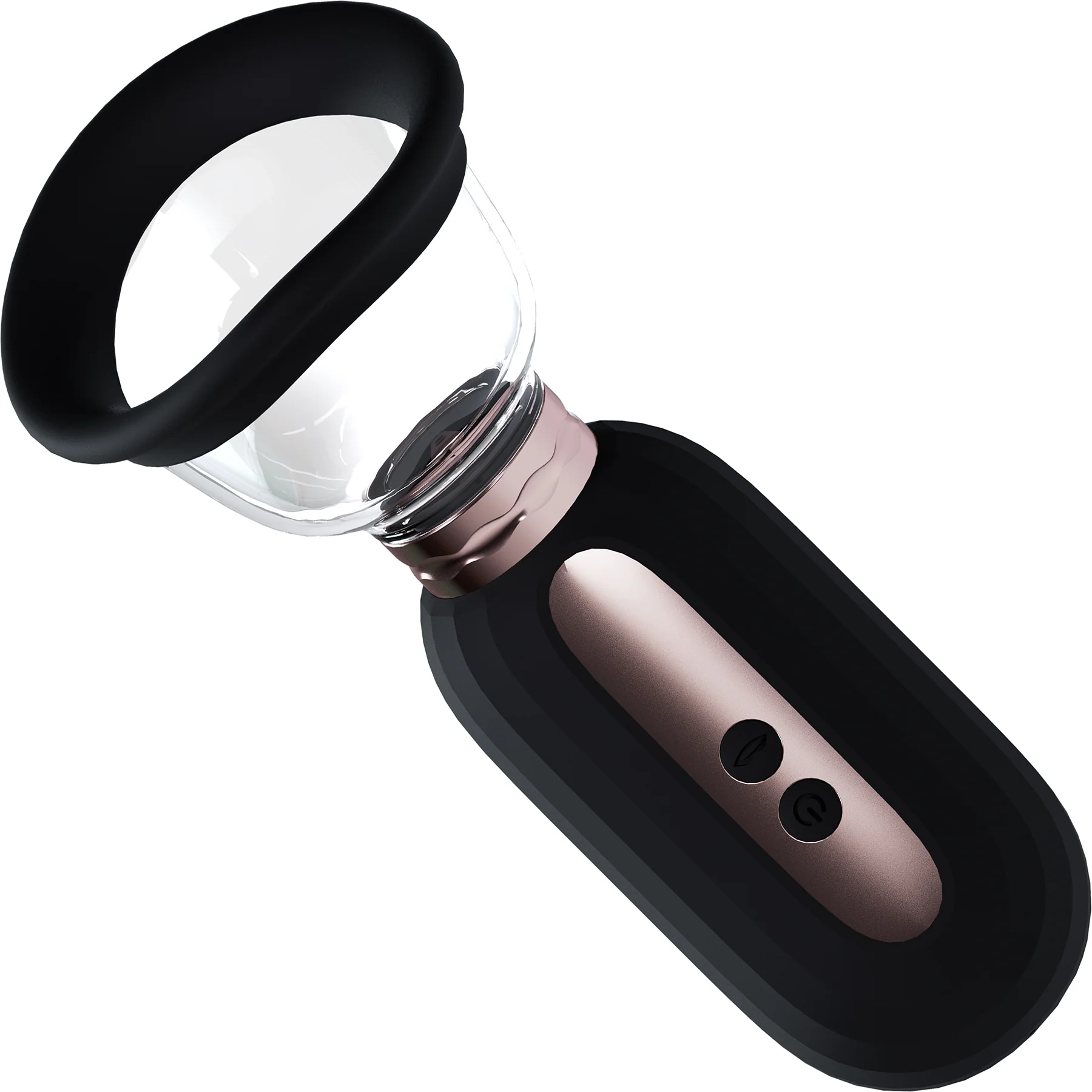 Pumped Dazzling Automatic Silicone Vulva, Clitoris & Breast Pump By Shots - Image 5