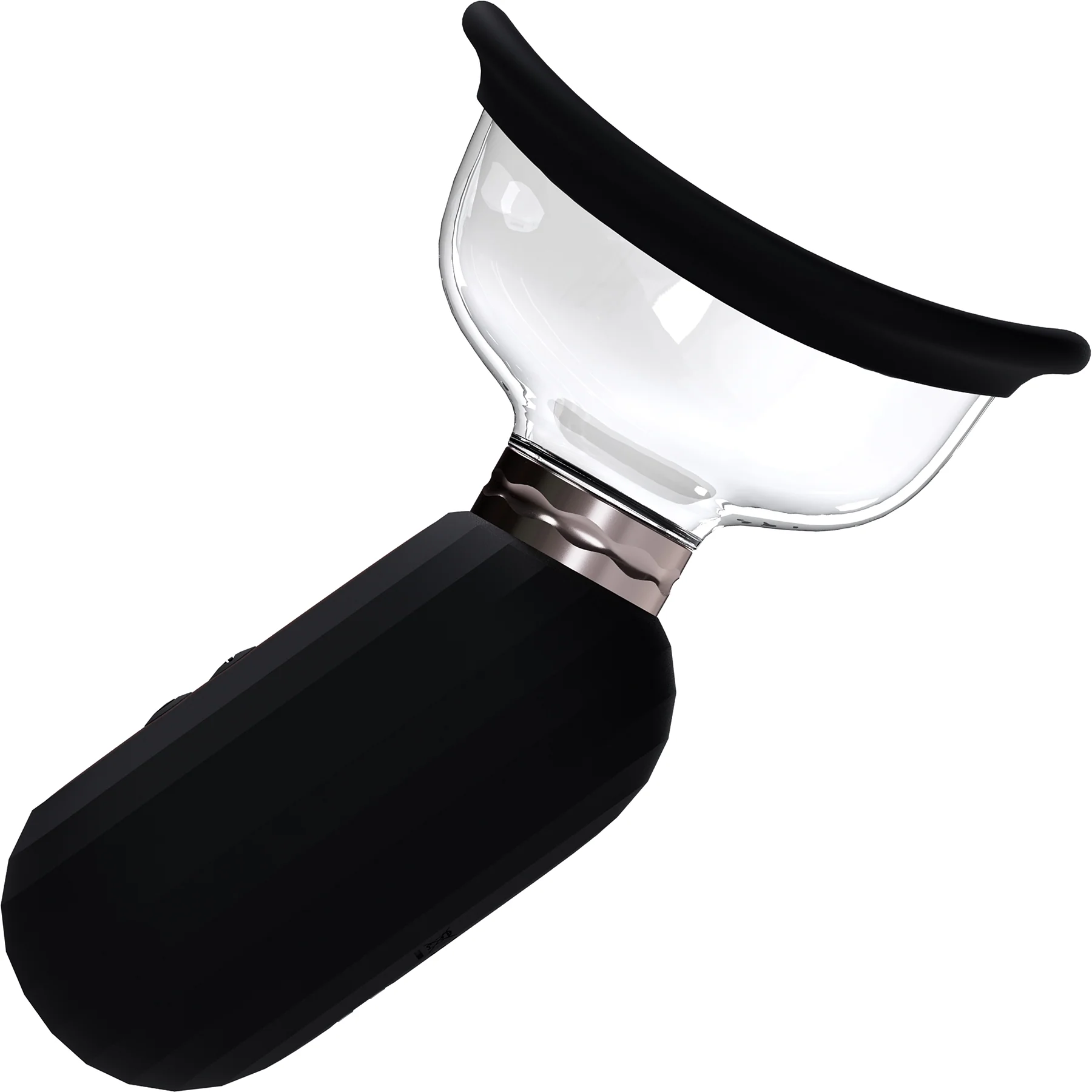 Pumped Dazzling Automatic Silicone Vulva, Clitoris & Breast Pump By Shots - Image 7