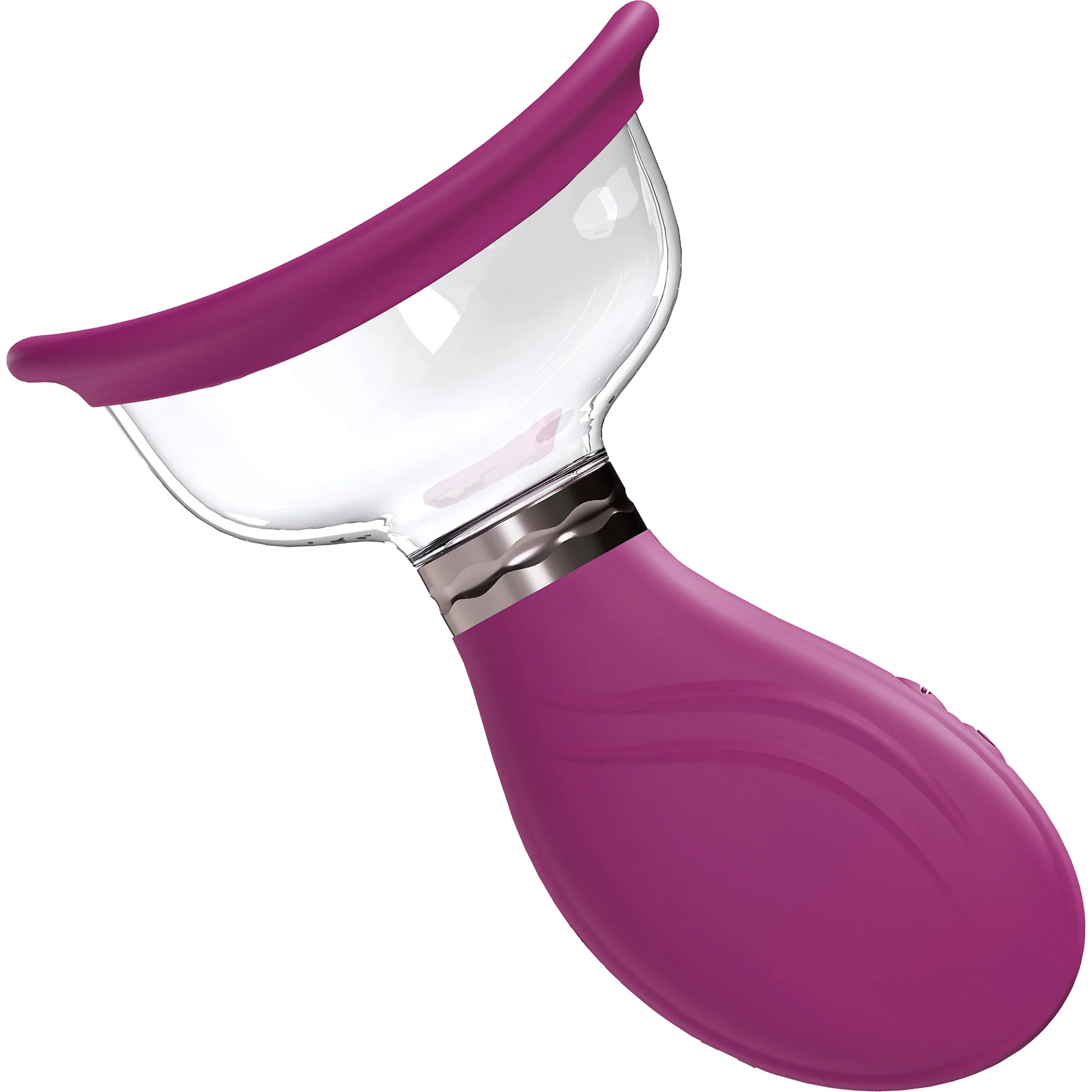 Pumped Delightful Automatic 5-Speed Silicone Vulva, Clitoris, Nipple & Breast Pump - Image 4