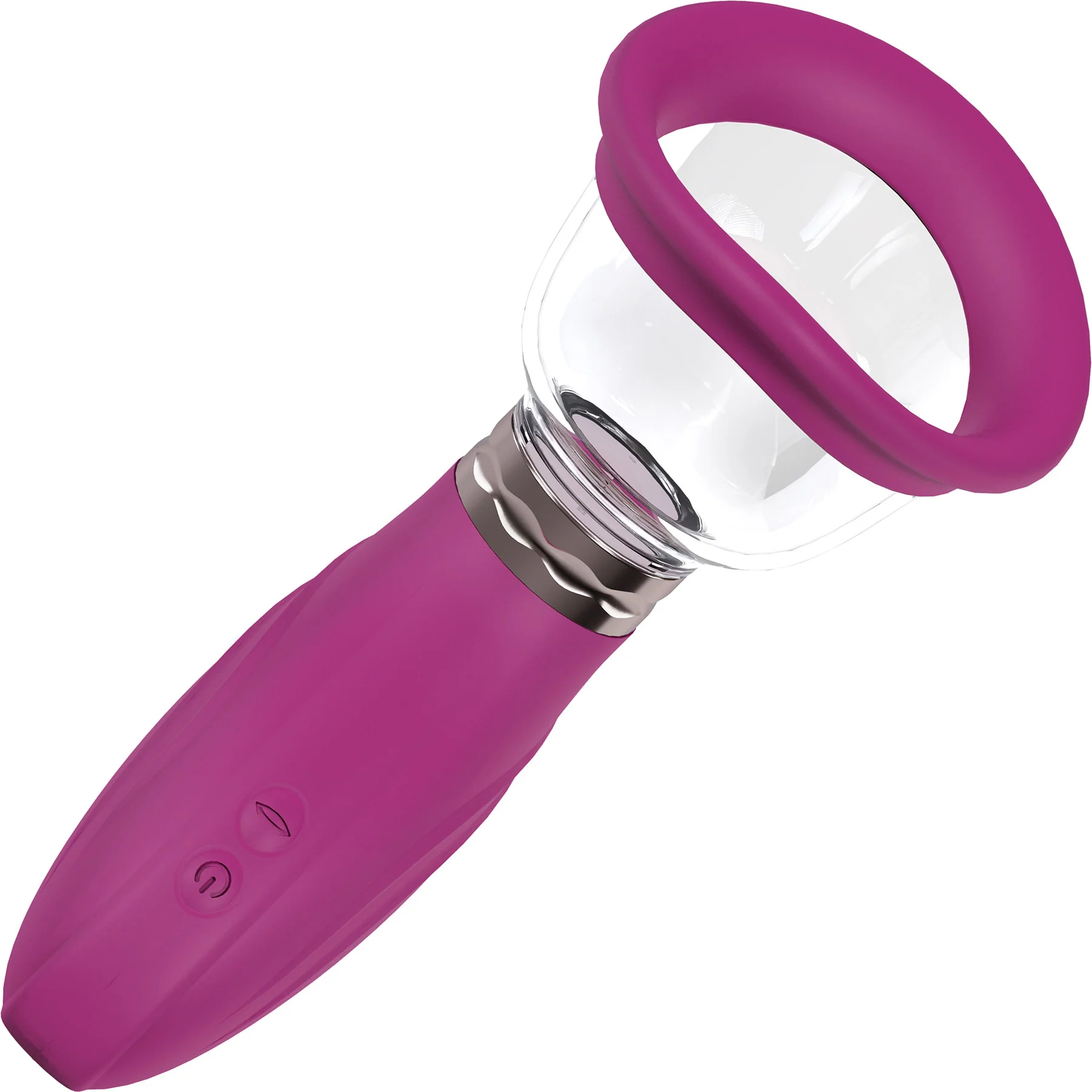 Pumped Delightful Automatic 5-Speed Silicone Vulva, Clitoris, Nipple & Breast Pump - Image 5