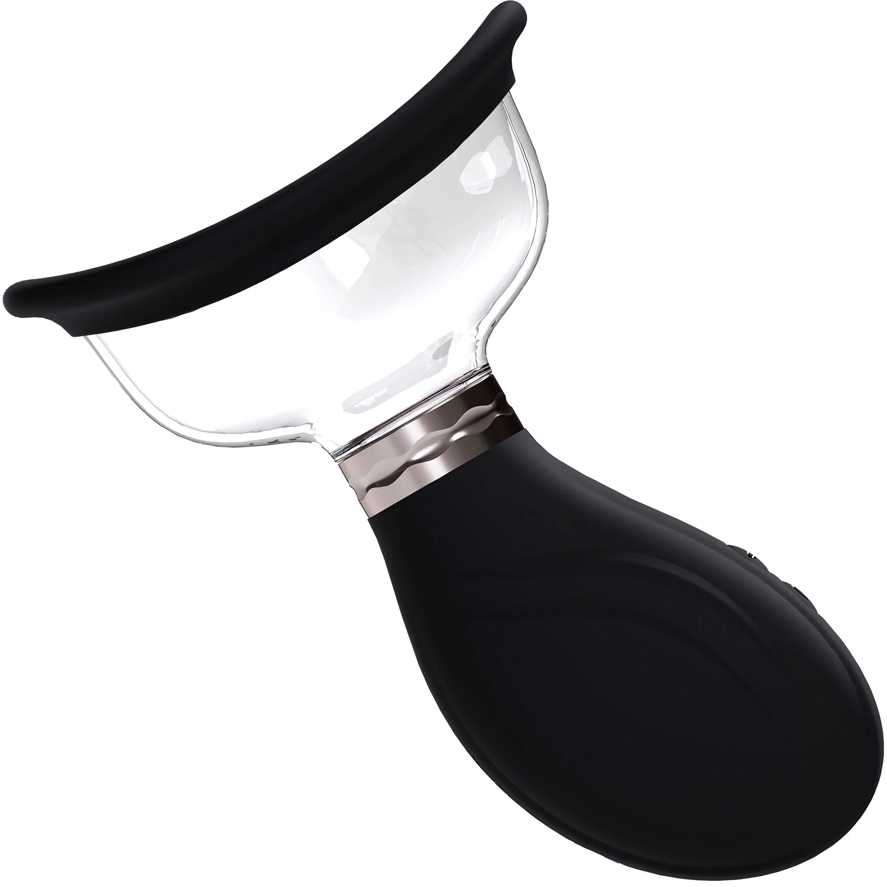 Pumped Delightful Automatic 5-Speed Silicone Vulva, Clitoris, Nipple & Breast Pump - Image 9