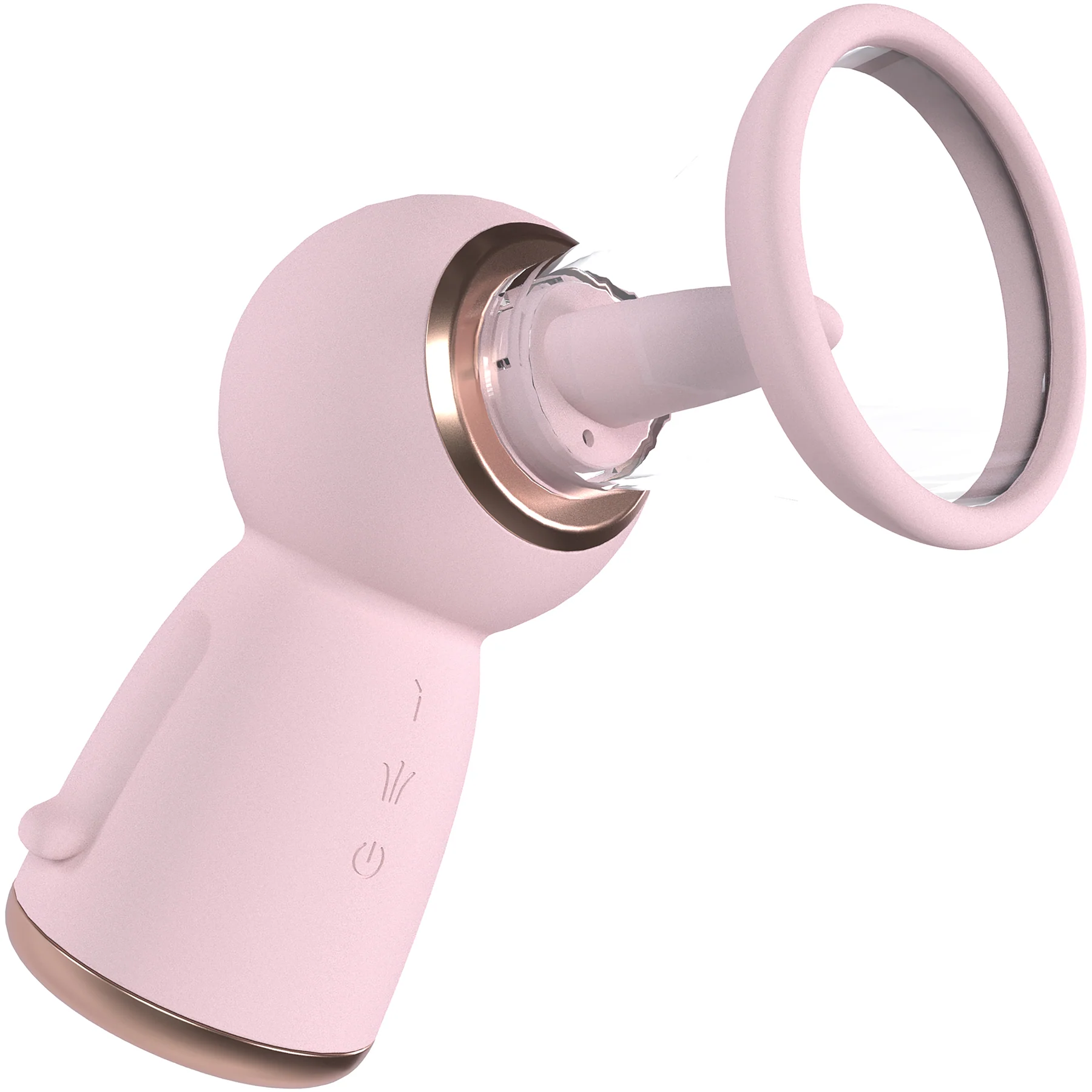 Pumped Exquisite Automatic Silicone Rechargeable Vulva & Breast Pump With Tongue - Image 2