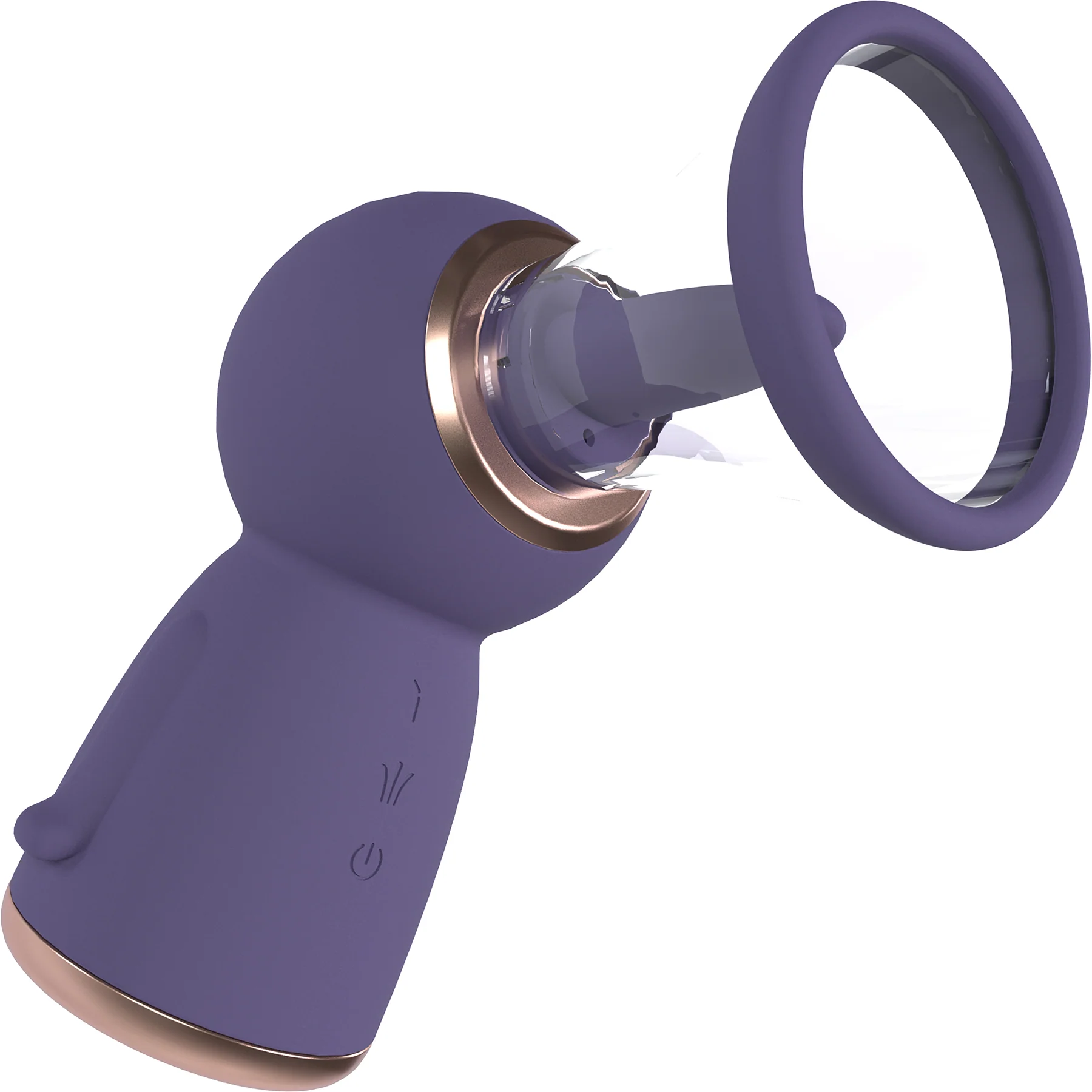 Pumped Exquisite Automatic Silicone Rechargeable Vulva & Breast Pump With Tongue - Image 3