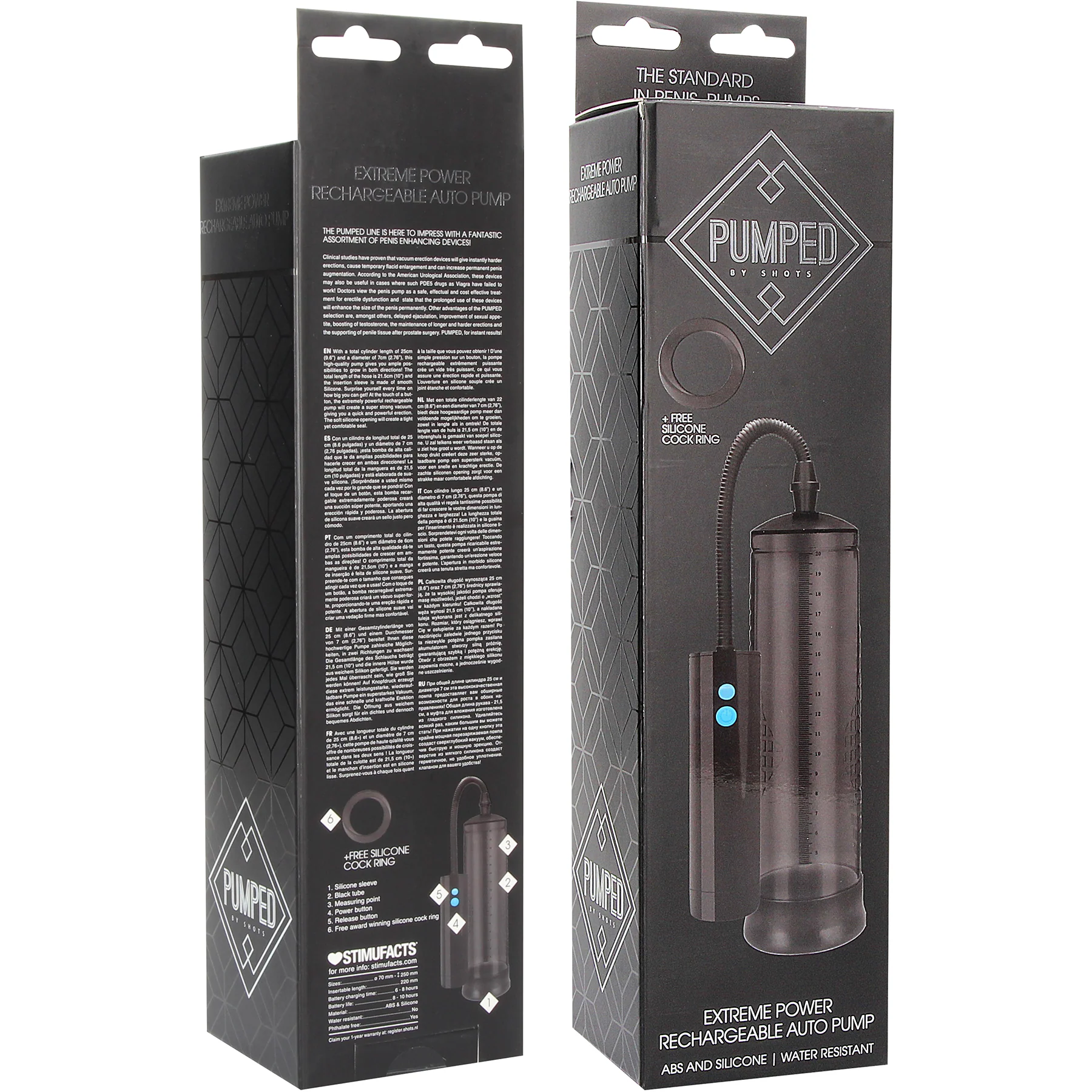 Pumped Extreme Power Rechargeable Auto Penis Pump - Image 9