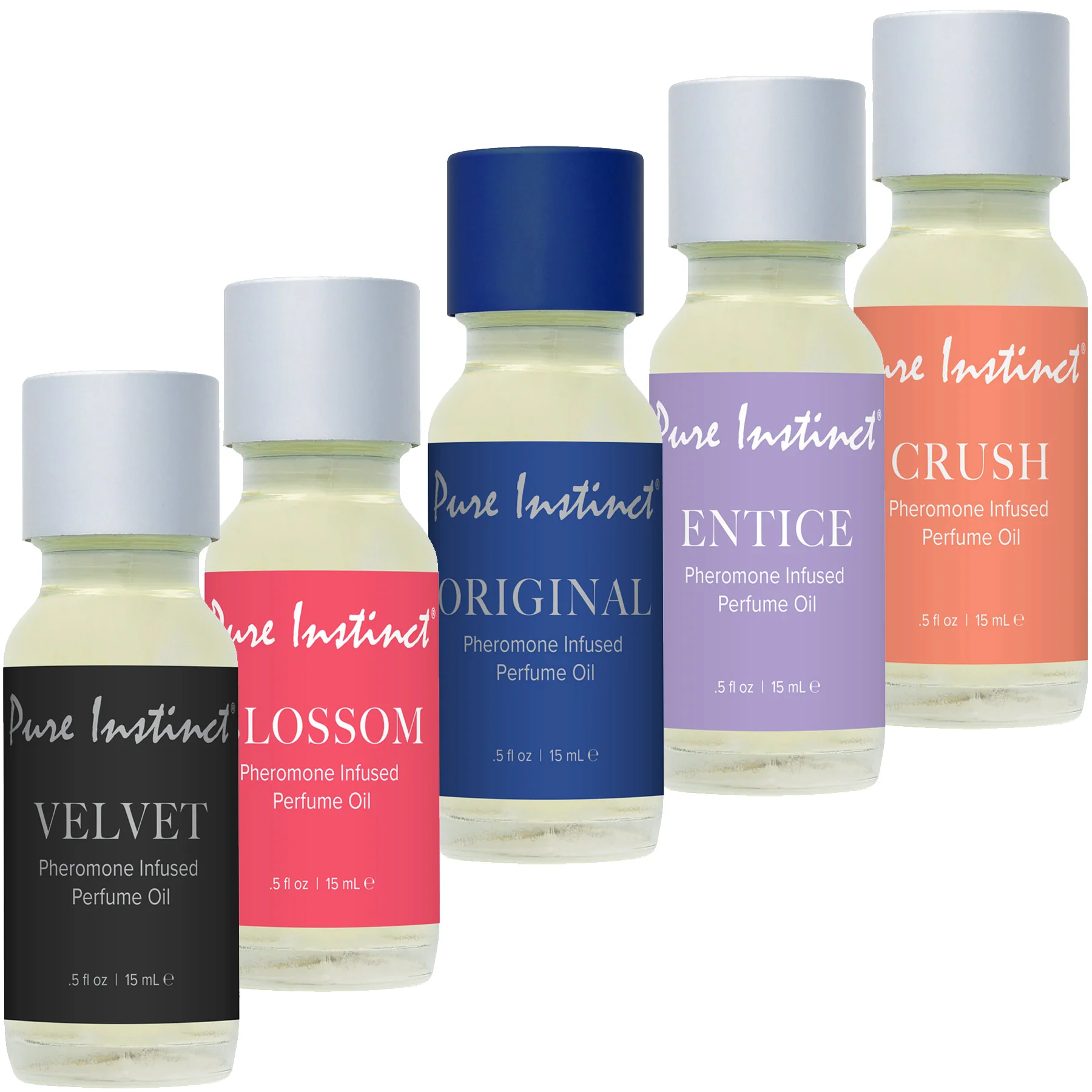 Pure Instinct Pheromone Infused Perfume Oil - Blossom .5 oz - Image 4