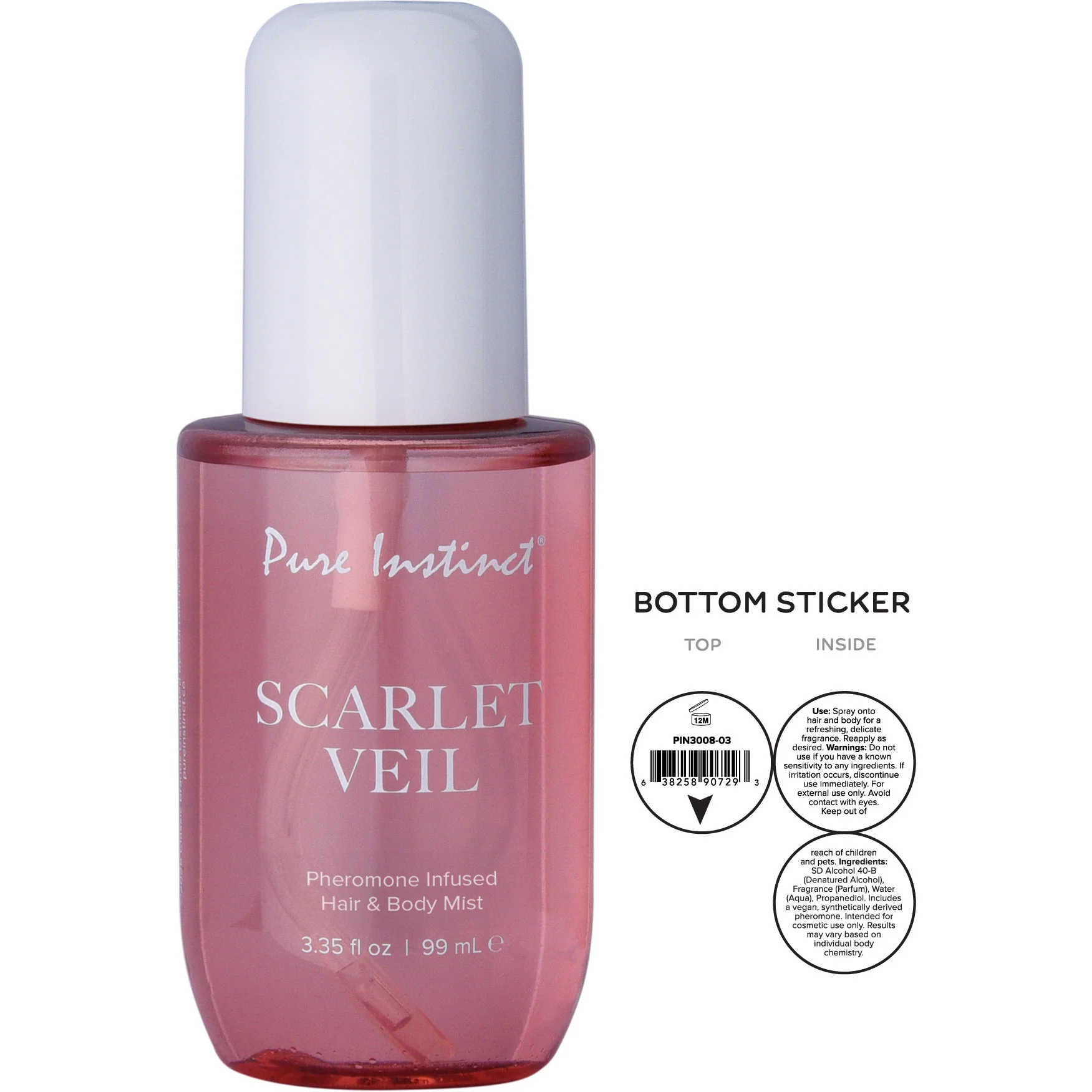 Pure Instinct Signature Collection Pheromone Infused Hair & Body Mist - Image 10
