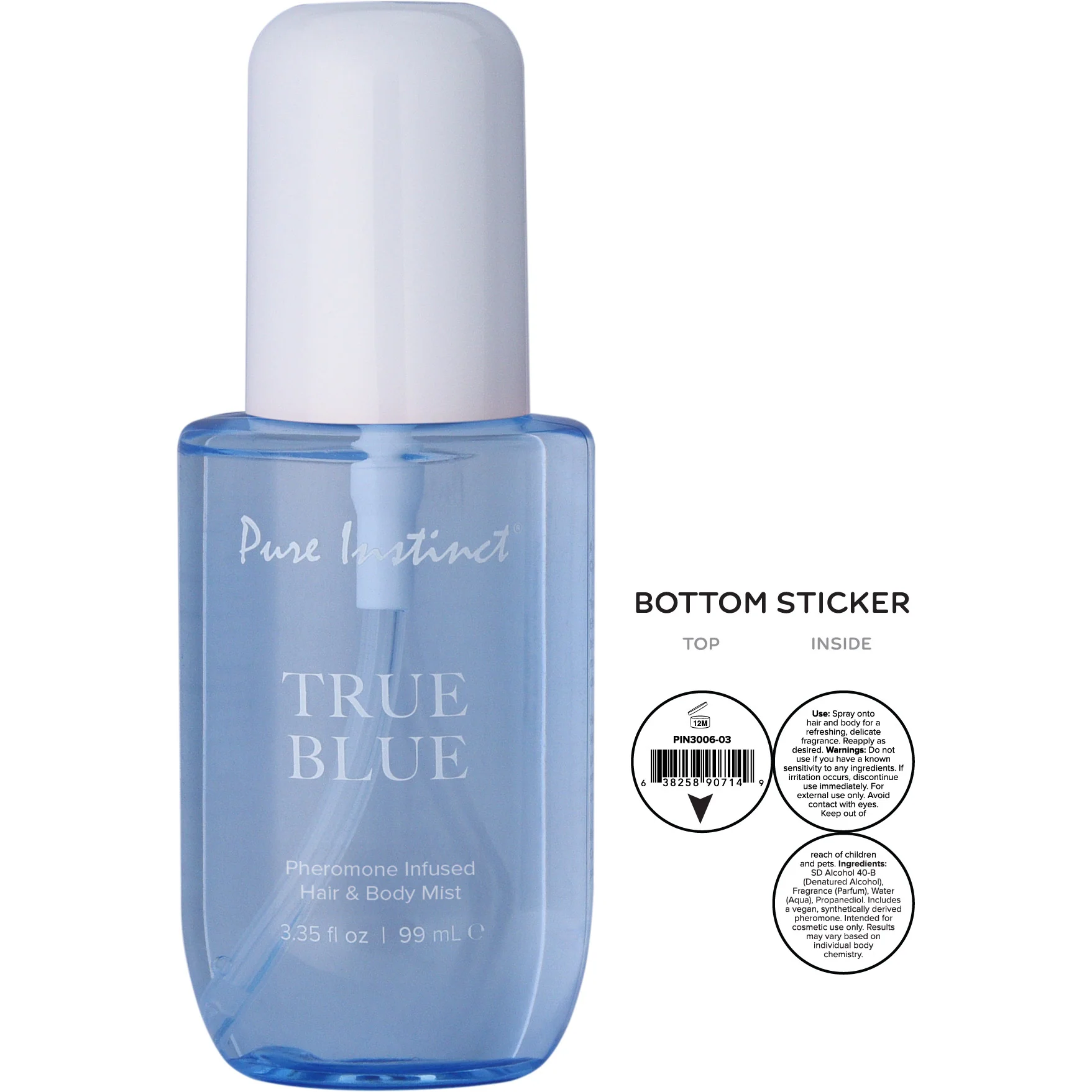 Pure Instinct Signature Collection Pheromone Infused Hair & Body Mist - Image 4