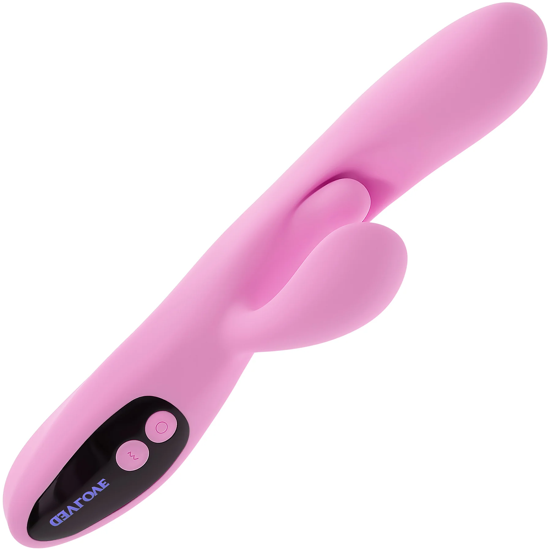 Push The Button Silicone Rabbit Vibrator With G-Spot Bud By Evolved Novelties - Image 10