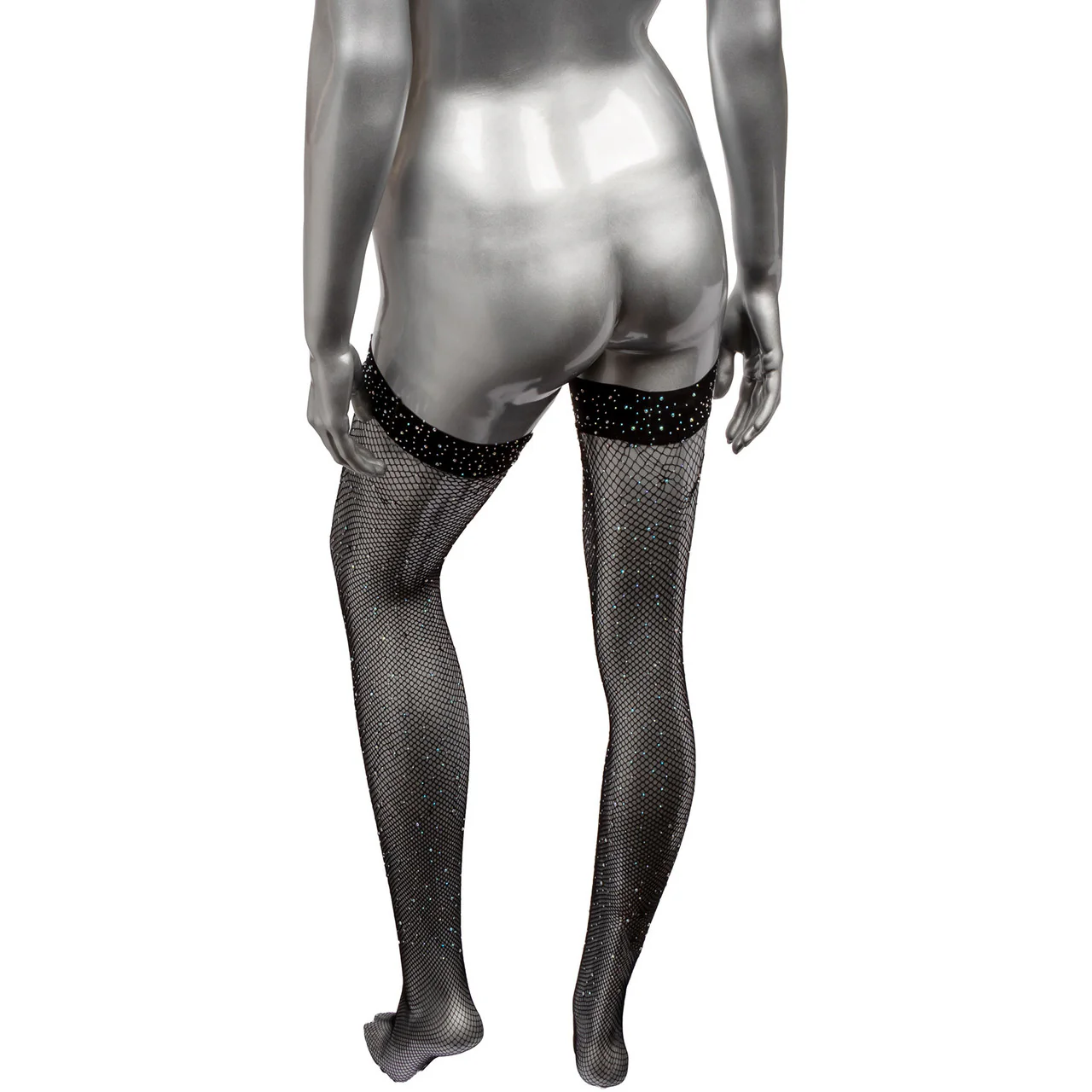 Radiance Plus Size Thigh High Stockings By CalExotics - Image 2