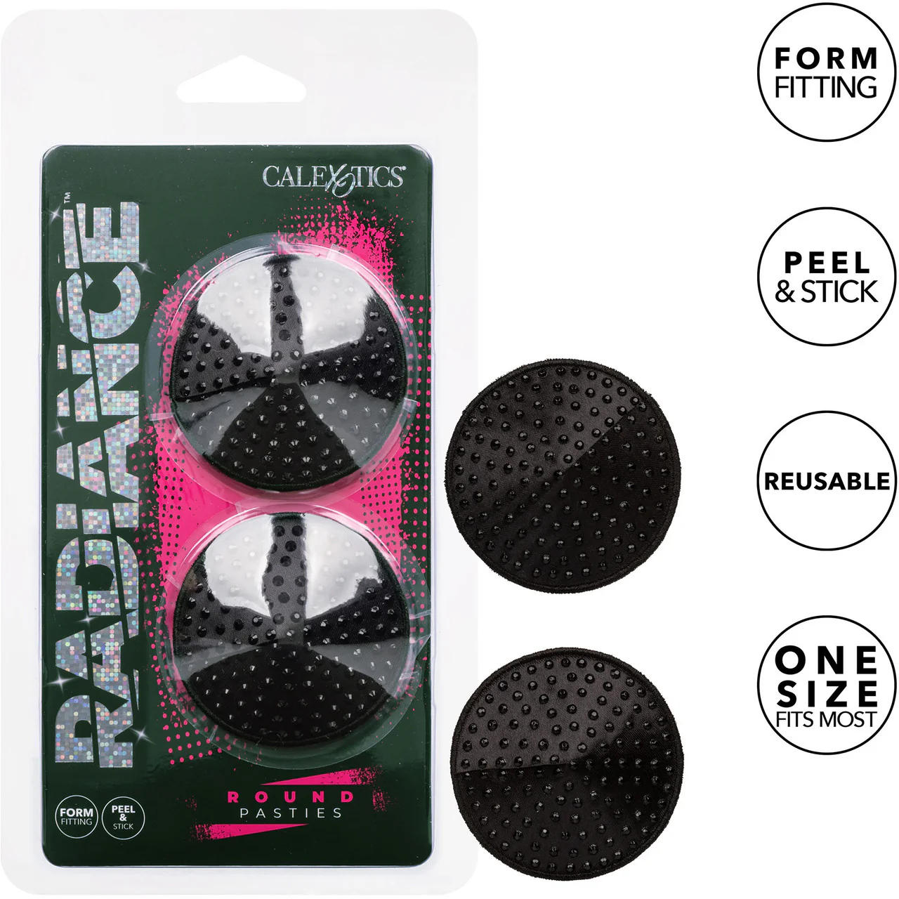Radiance Round Pasties By CalExotics - Image 3