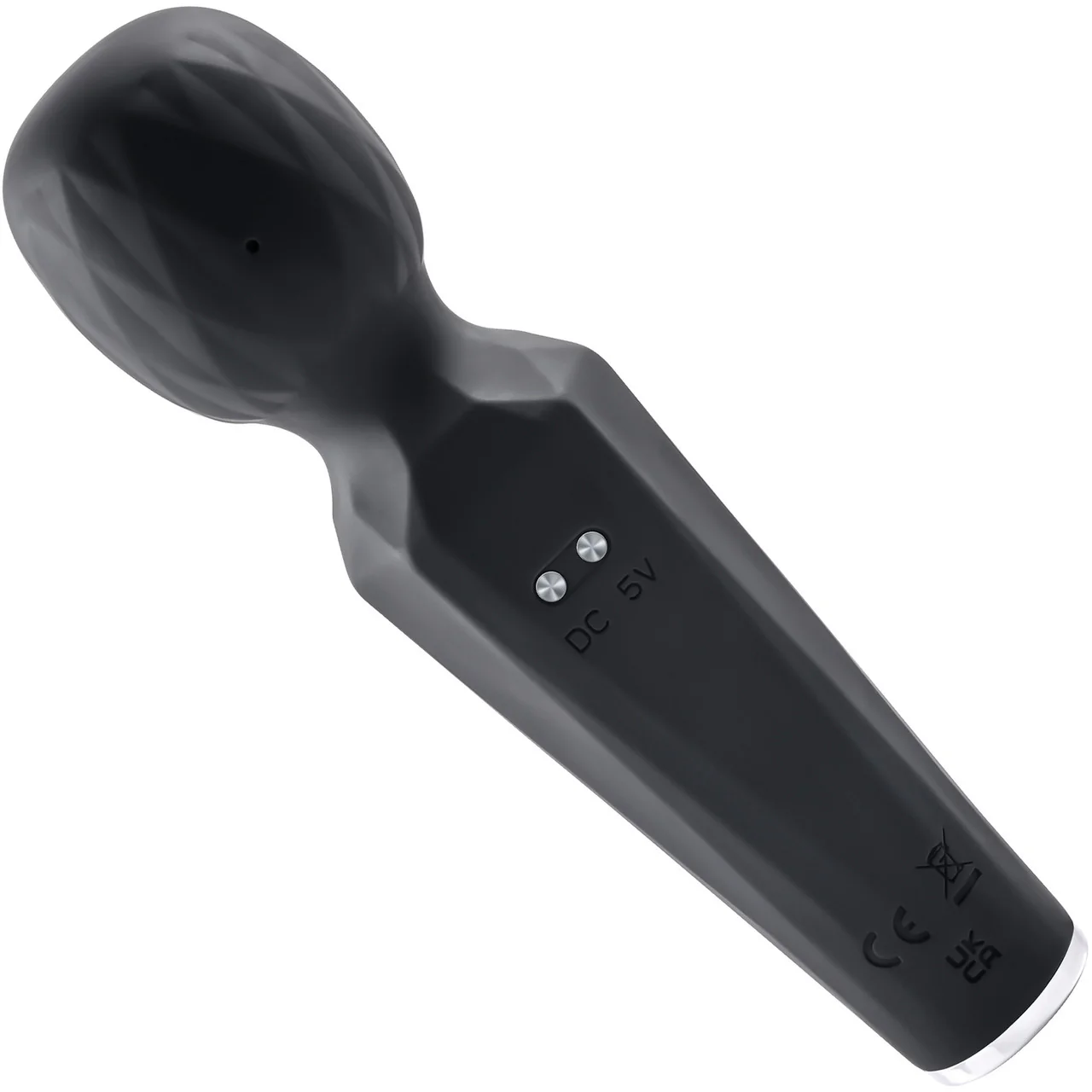 Rainbow Sucker Rechargeable Silicone Wand Style Vibrator With Clitoral Suction By Evolved Novelties - Image 6