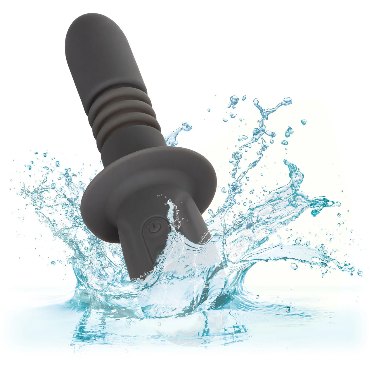 Ramrod Thrusting Rechargeable Waterproof Silicone Vibrating Anal Probe By CalExotics - Image 7