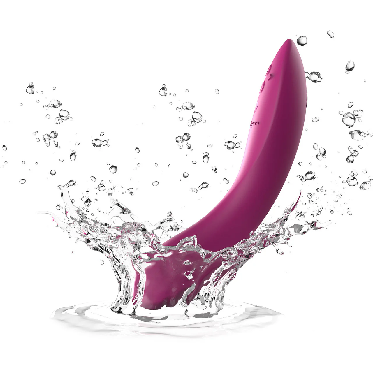 Rave 2 Twisted Pleasure By We-Vibe Silicone Rechargeable Adjustable G-Spot Vibrator - Bold Pink - Image 10