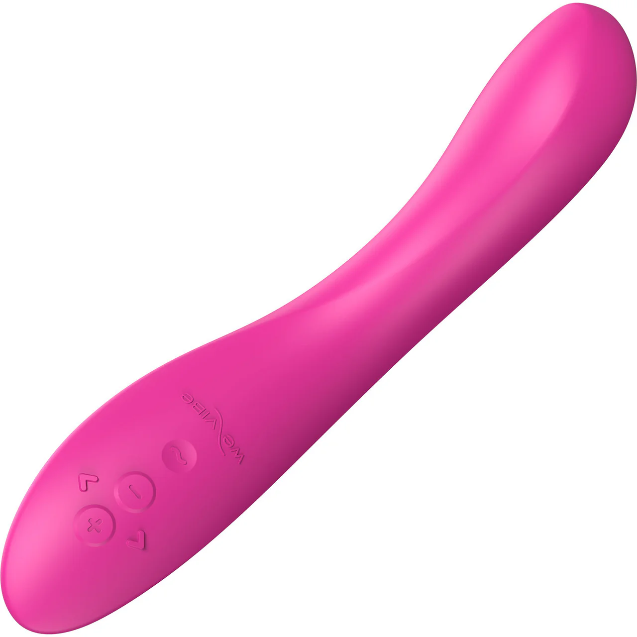 Rave 2 Twisted Pleasure By We-Vibe Silicone Rechargeable Adjustable G-Spot Vibrator - Bold Pink - Image 5