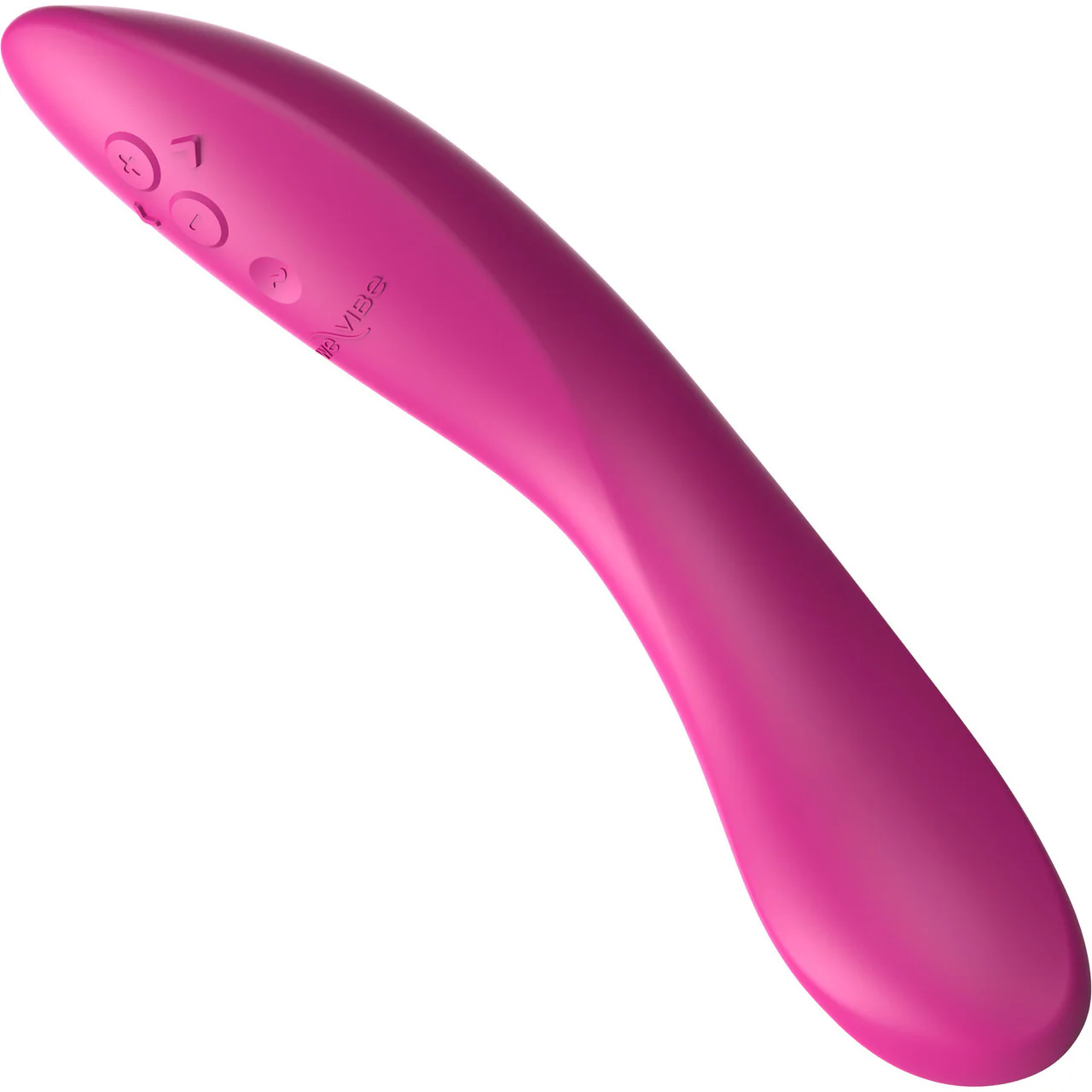 Rave 2 Twisted Pleasure By We-Vibe Silicone Rechargeable Adjustable G-Spot Vibrator - Bold Pink - Image 6