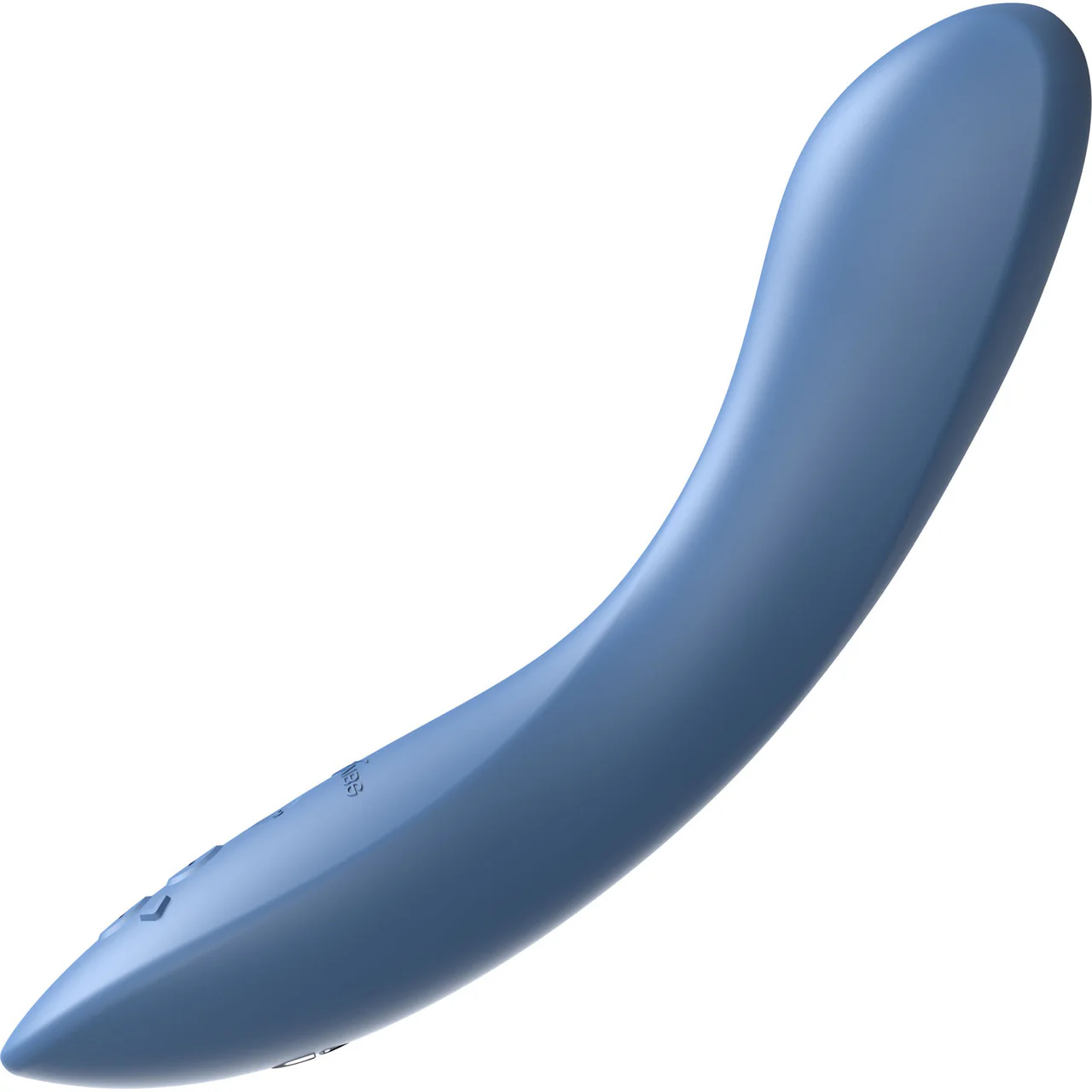 Rave 2 Twisted Pleasure By We-Vibe Silicone Rechargeable Adjustable G-Spot Vibrator - Muted Blue - Image 3