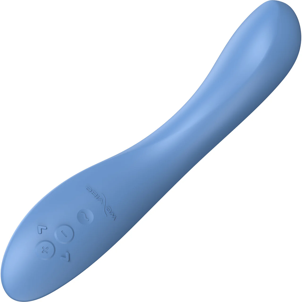 Rave 2 Twisted Pleasure By We-Vibe Silicone Rechargeable Adjustable G-Spot Vibrator - Muted Blue - Image 5