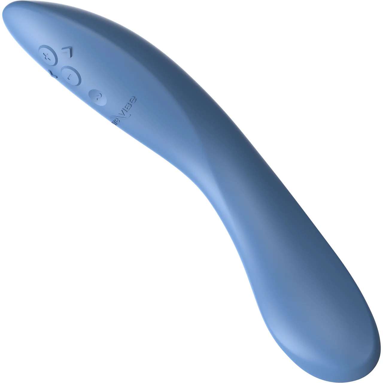Rave 2 Twisted Pleasure By We-Vibe Silicone Rechargeable Adjustable G-Spot Vibrator - Muted Blue - Image 6