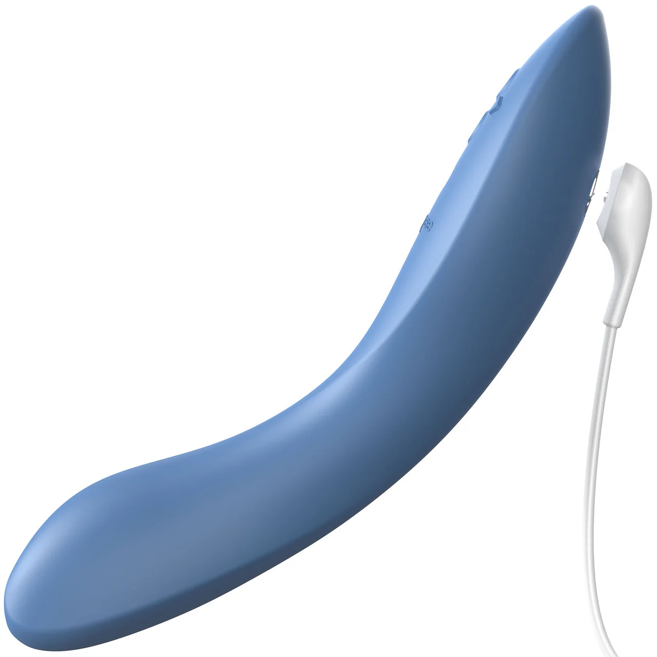 Rave 2 Twisted Pleasure By We-Vibe Silicone Rechargeable Adjustable G-Spot Vibrator - Muted Blue - Image 7