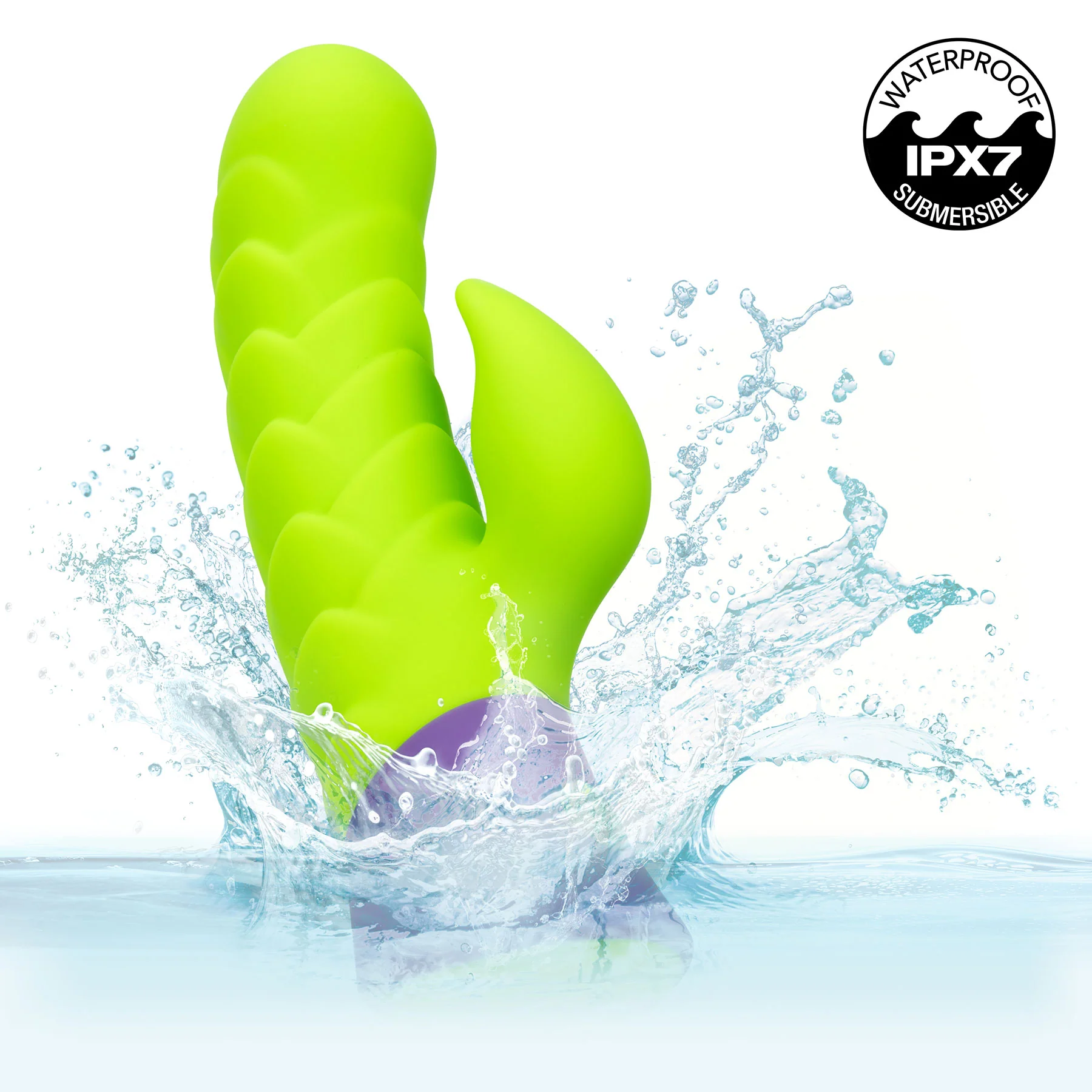 Rave Dragon G Rechargeable Waterproof Silicone Rabbit Vibrator - Image 3