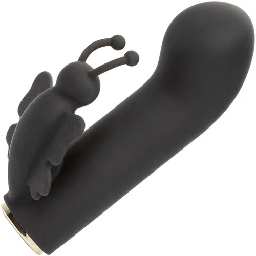 Raven Butterfly Rechargeable Waterproof Silicone Mini Dual Stimulation Vibrator By CalExotics - Image 12