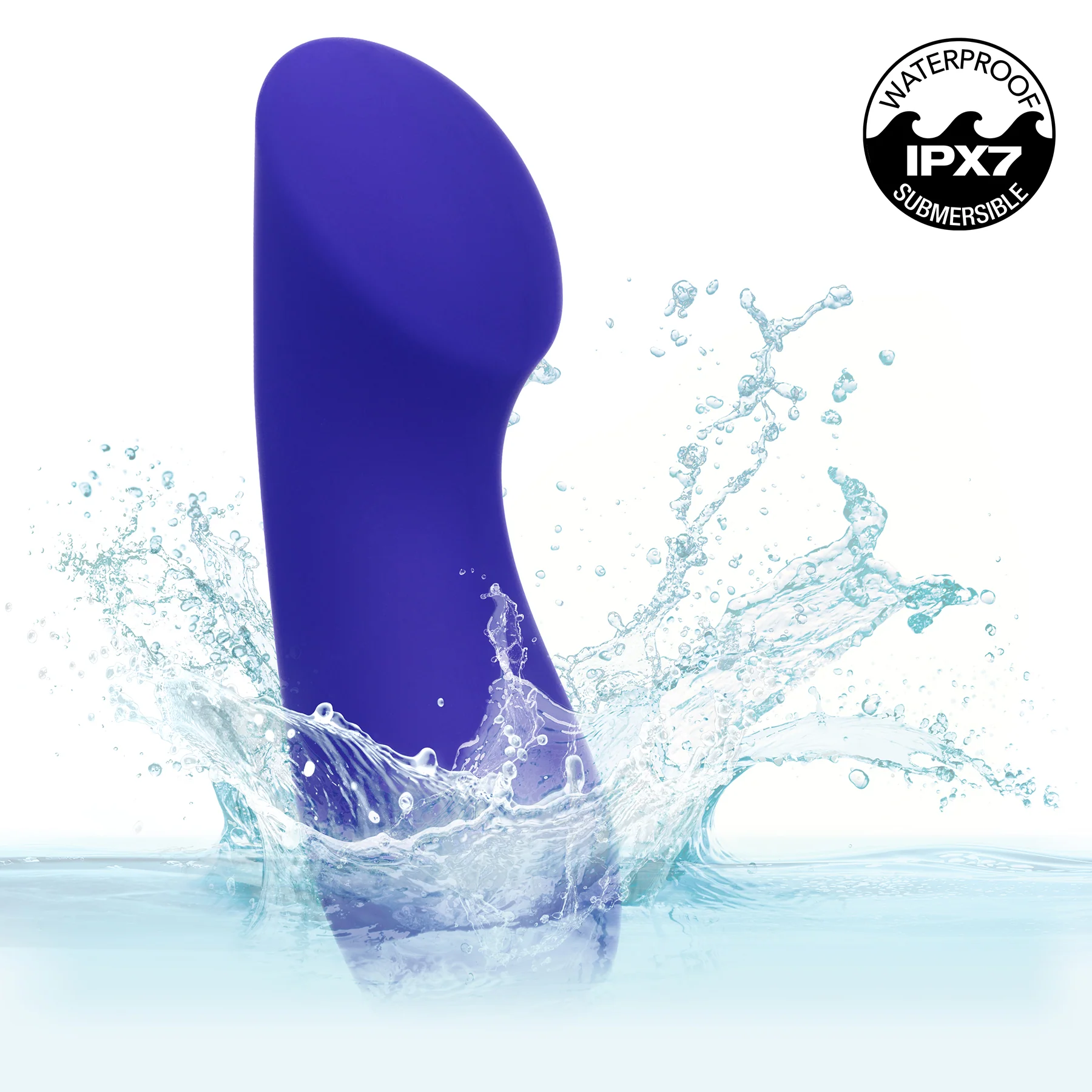Raven "G" Pleaser Rechargeable Waterproof Silicone Mini G-Spot Vibrator By CalExotics - Image 4