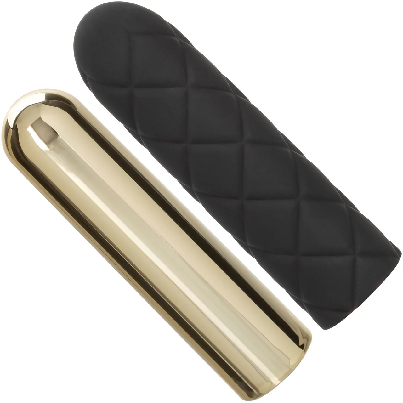 Raven Quilted Seducer Rechargeable Waterproof Bullet Vibrator With Silicone Sleeve By CalExotics - Image 3