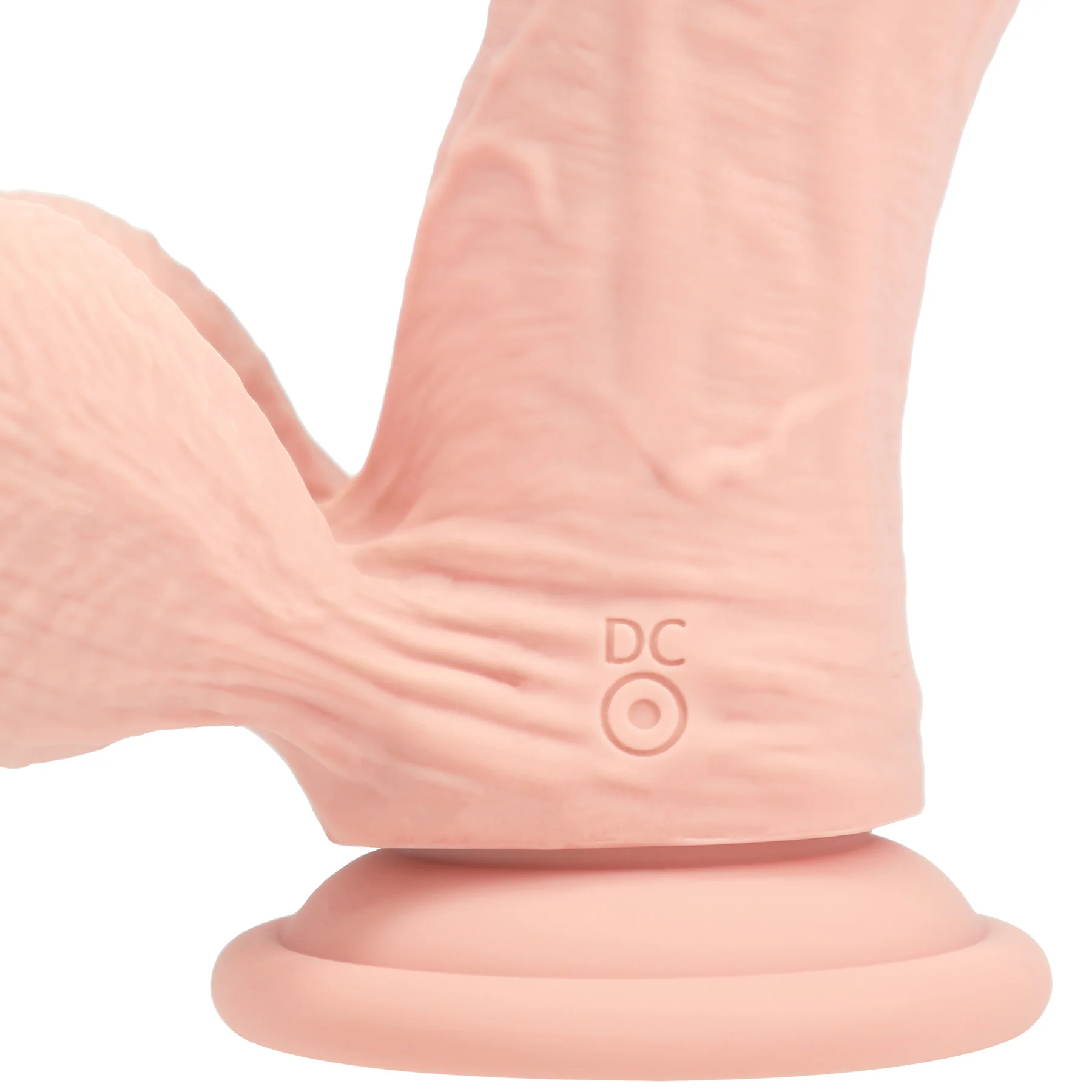 RealRock® 6" Realistic Dual Density Vibrating Silicone Dildo With Weighted Balls - Image 18
