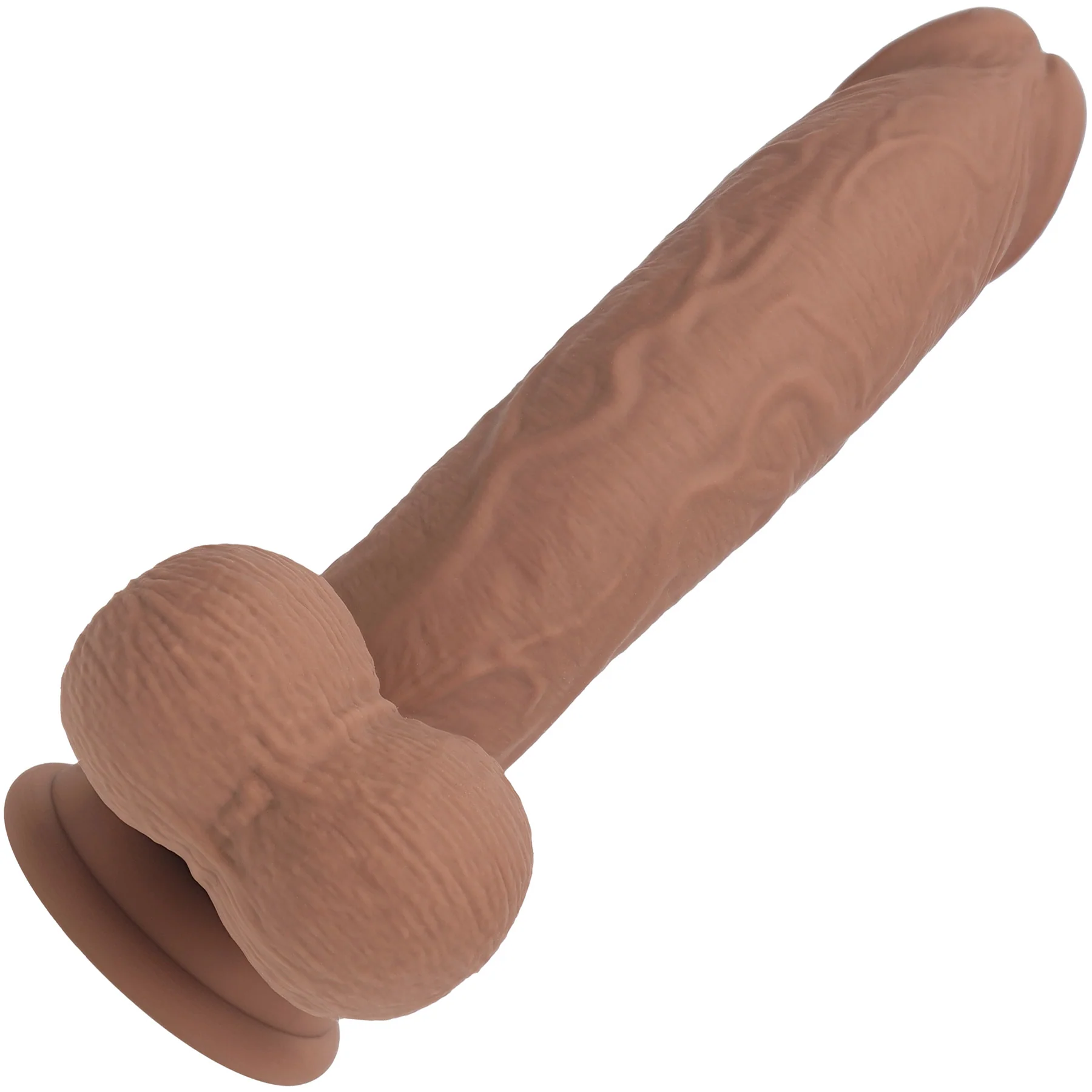 RealRock® 6" Realistic Dual Density Vibrating Silicone Dildo With Weighted Balls - Image 22