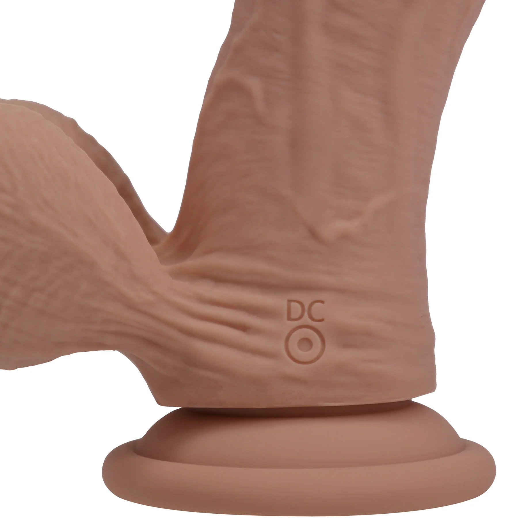 RealRock® 6" Realistic Dual Density Vibrating Silicone Dildo With Weighted Balls - Image 27