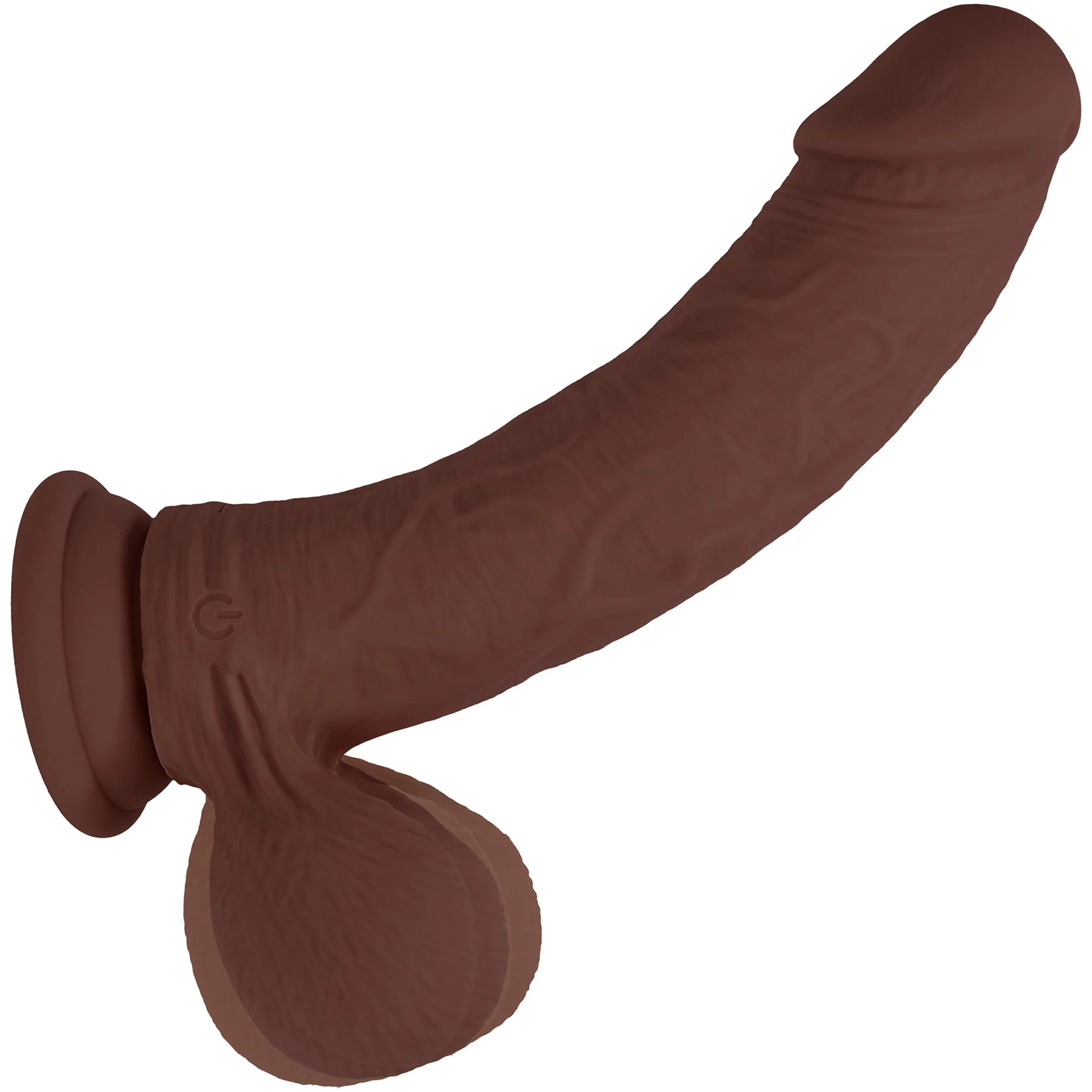 RealRock® 6" Realistic Dual Density Vibrating Silicone Dildo With Weighted Balls - Image 6