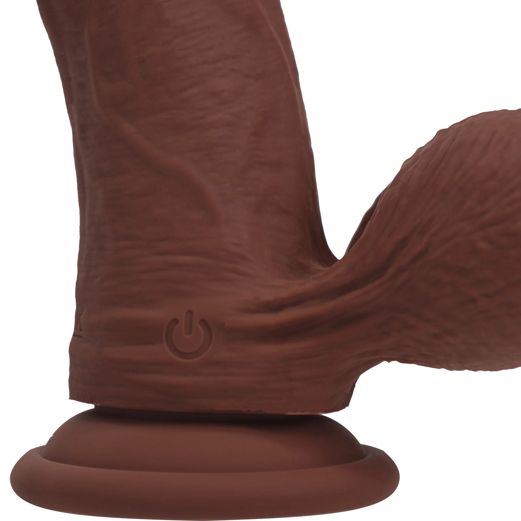 RealRock® 6" Realistic Dual Density Vibrating Silicone Dildo With Weighted Balls - Image 8