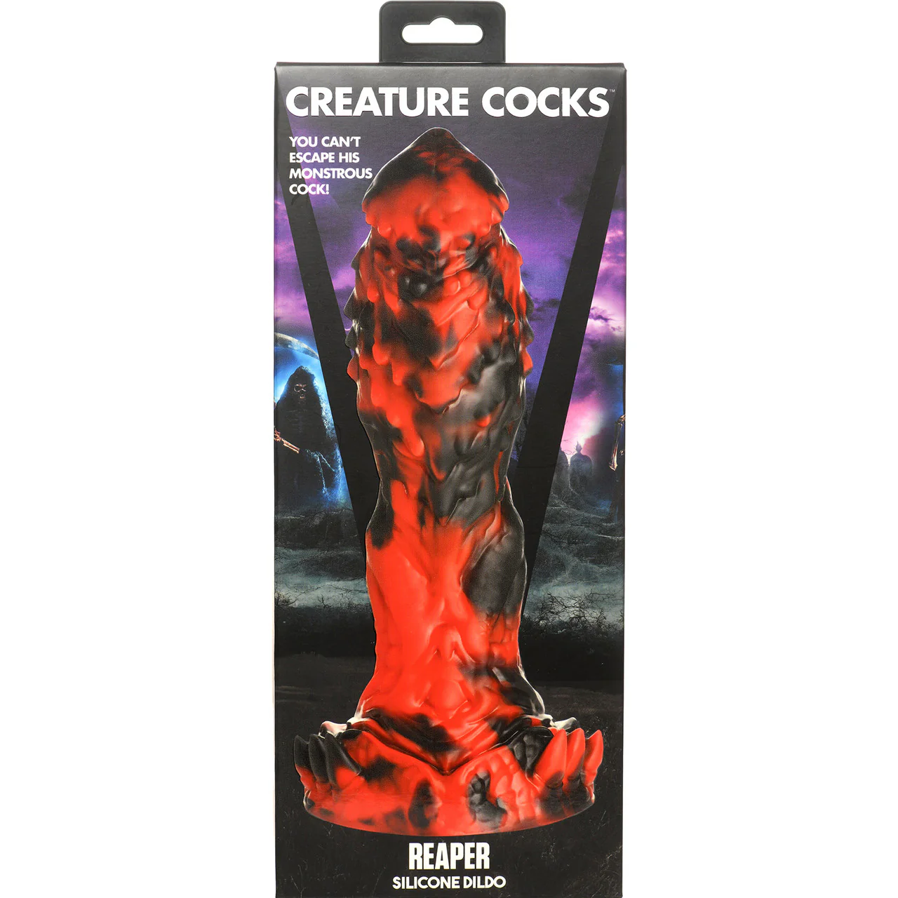 Reaper 9" Silicone Suction Cup Dildo By Creature Cocks - Image 19