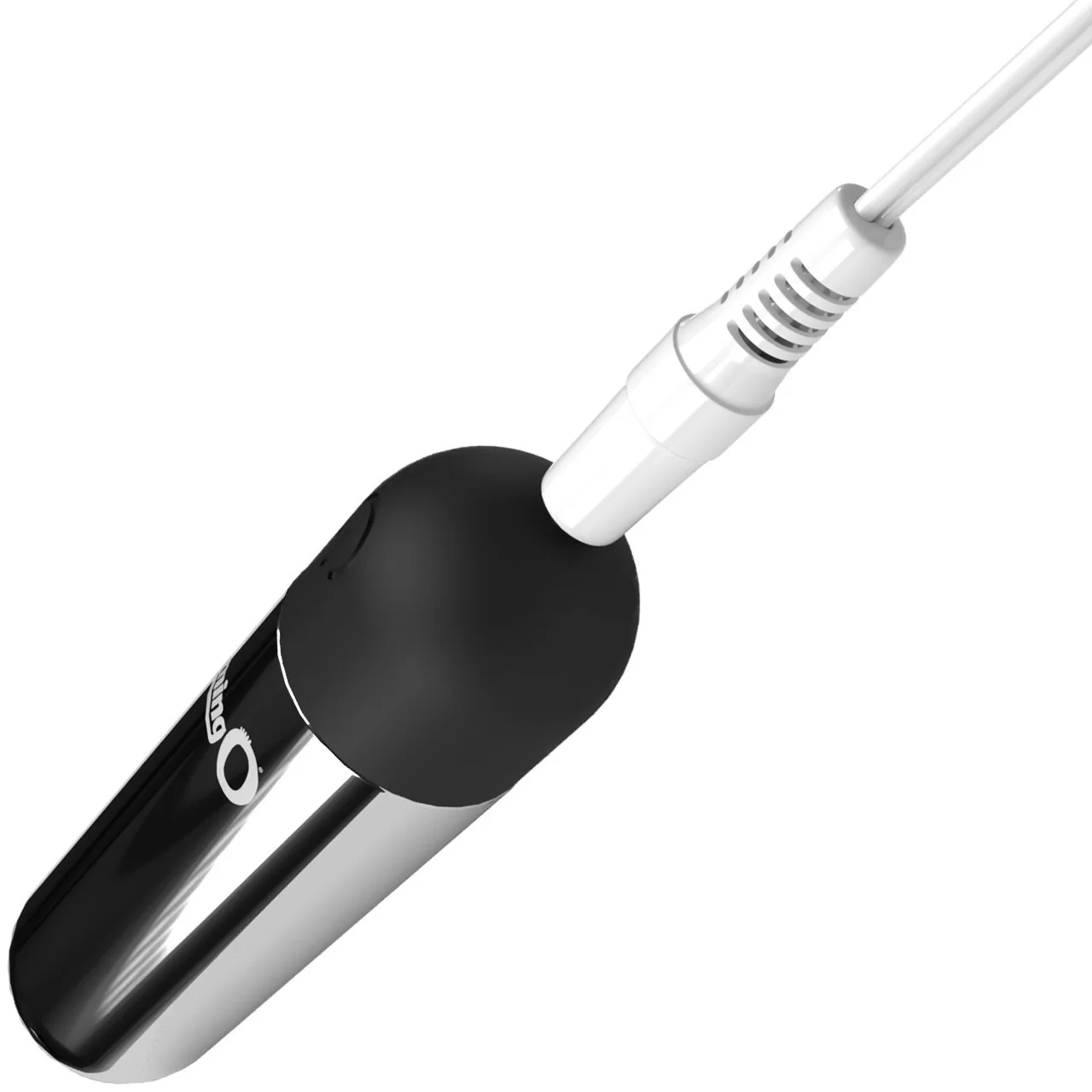 Rechargeable Bullets Mini Vibe By Screaming O - Silver - Image 3