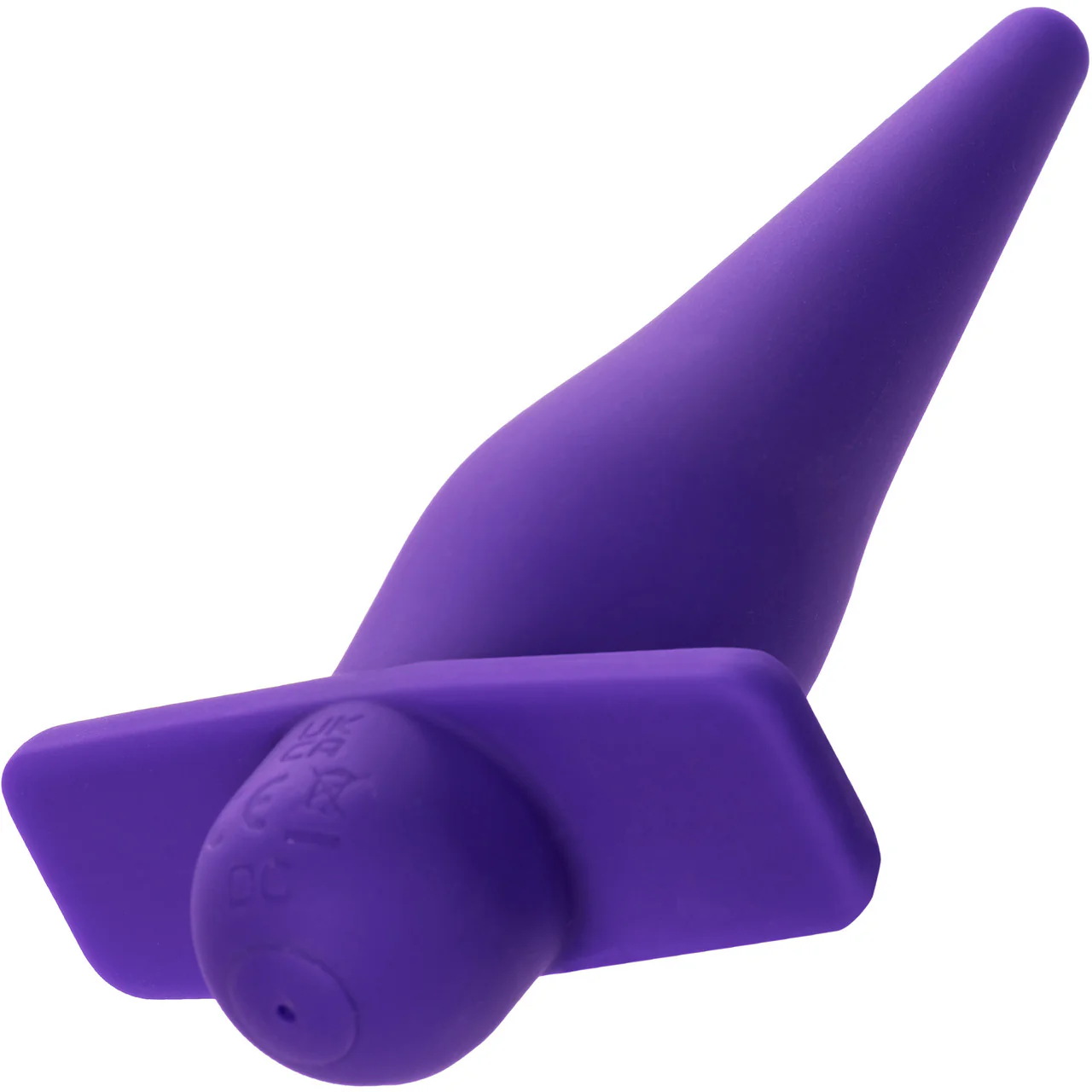 Rechargeable High Intensity Silicone Waterproof Vibrating Anal Probe By CalExotics - Purple - Image 3