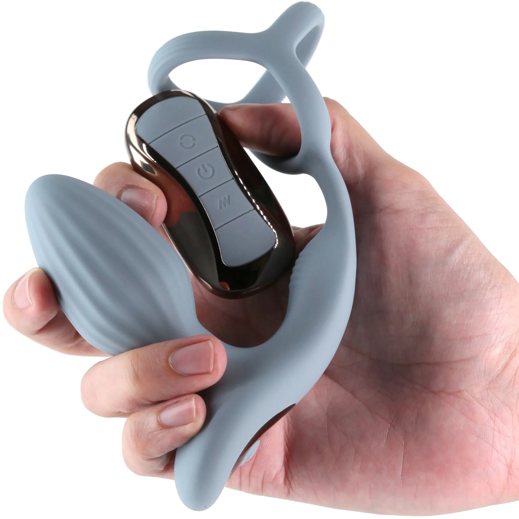Renegade Pinnacle Rechargeable Silicone Prostate Stimulator With Remote - Image 2
