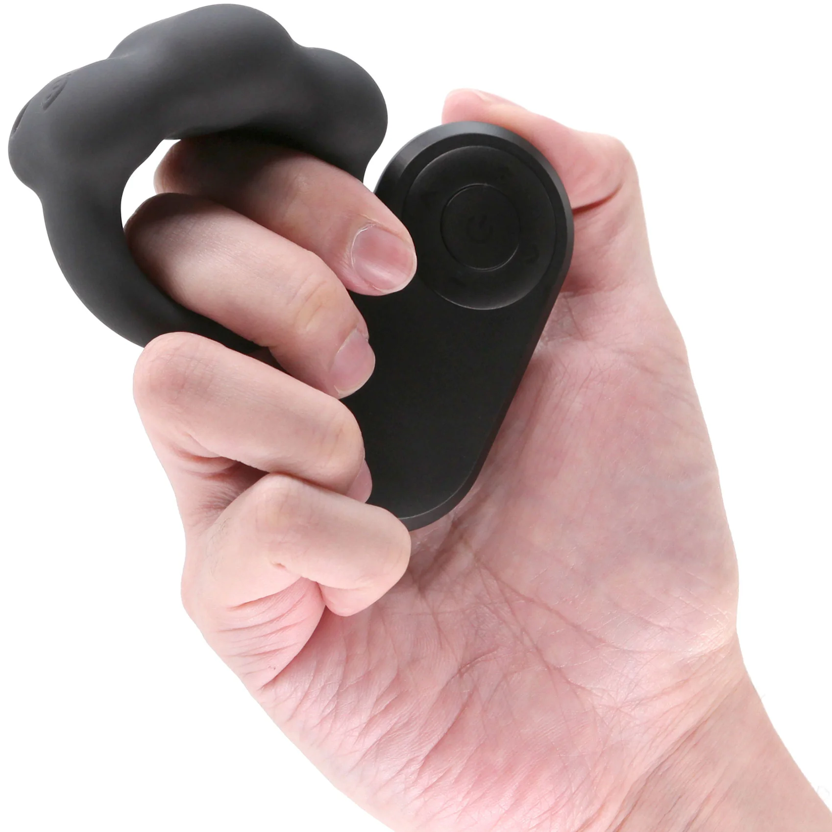 Renegade Rocket Ring Rechargeable Silicone Cock Ring and Ball Stretcher With Remote - Image 2