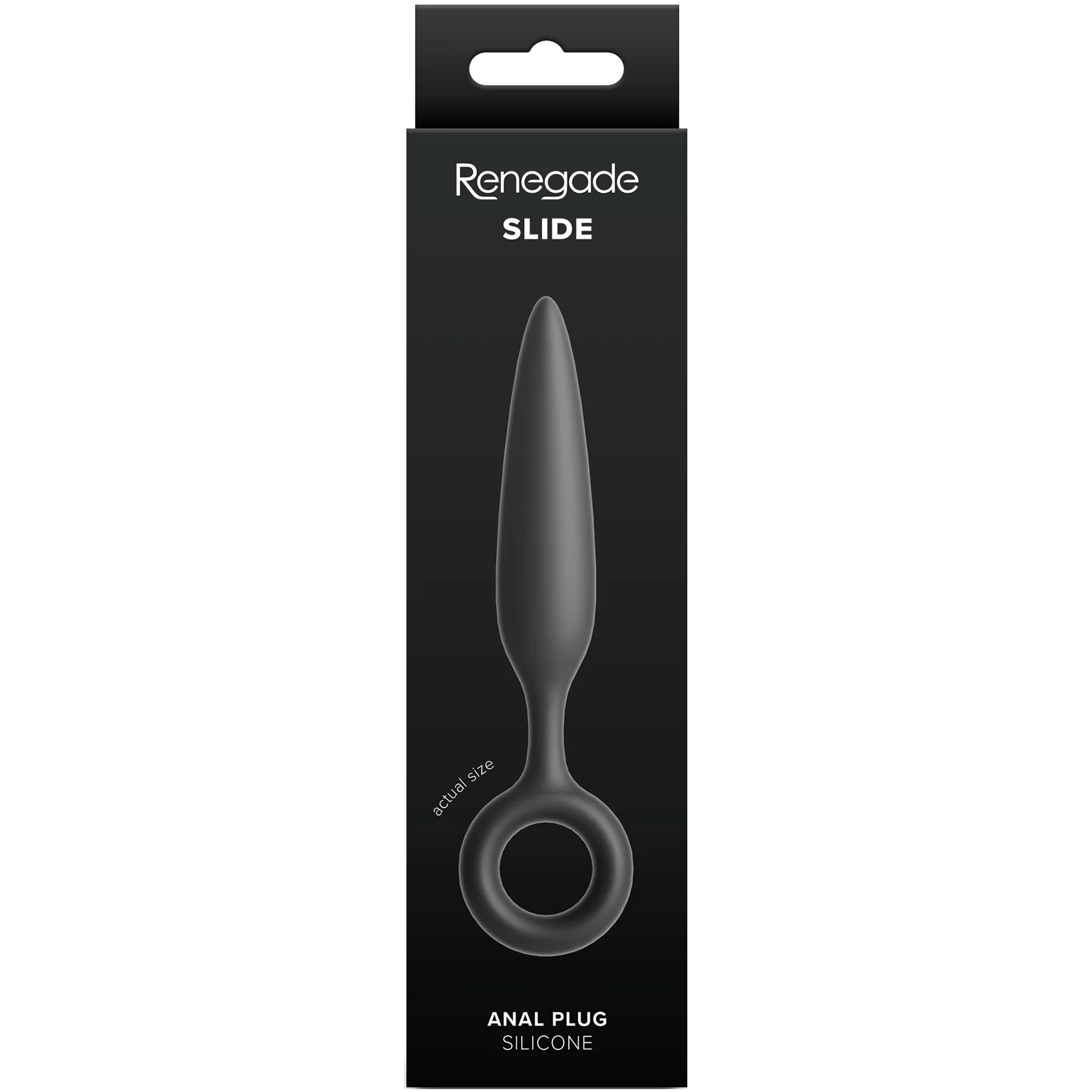 Renegade Slide Silicone Tapered Anal Plug - Image 2
