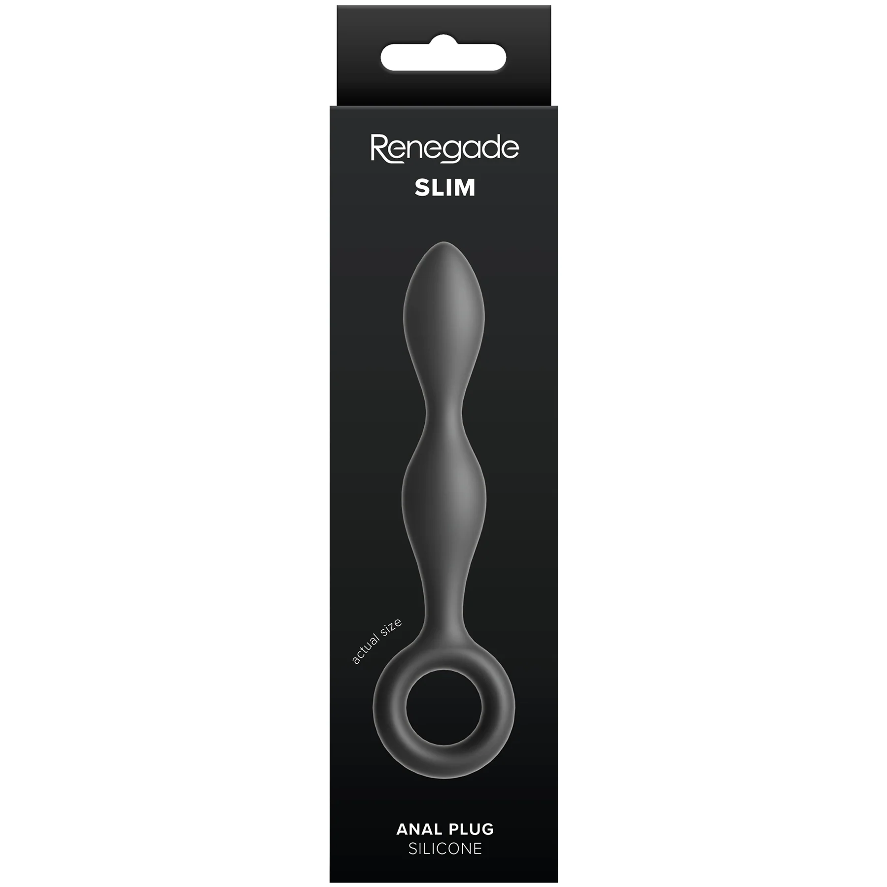 Renegade Slim Tapered Silicone Anal Plug - Image 2