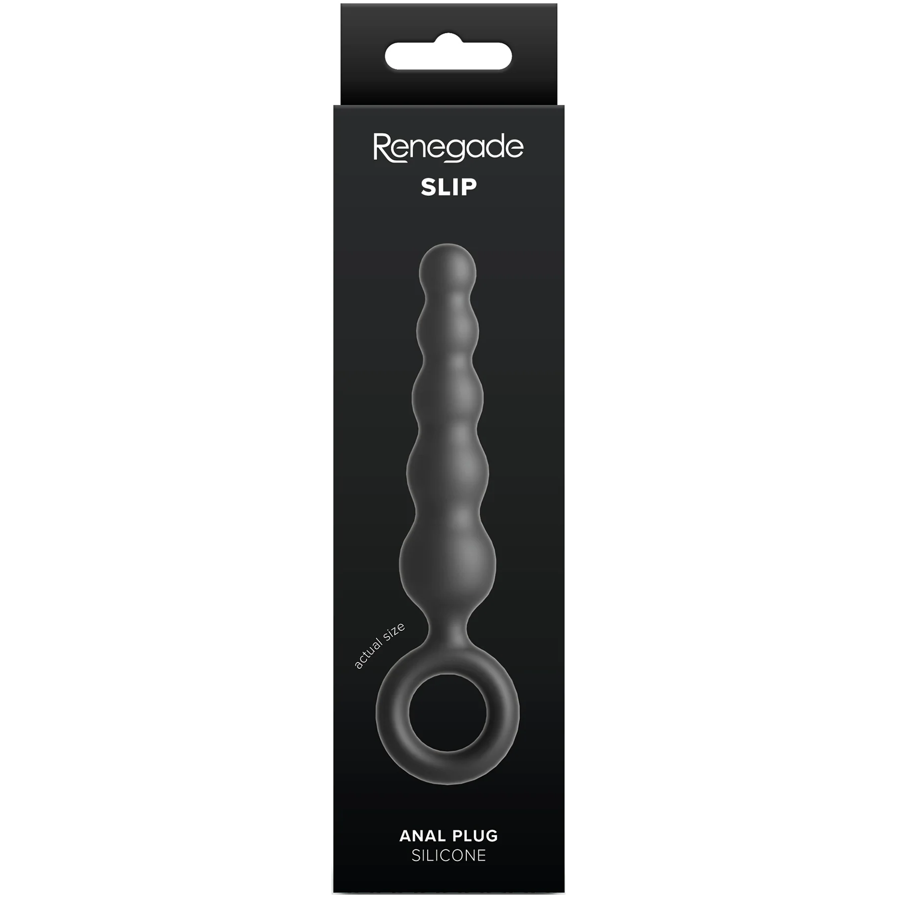 Renegade Slip Tapered Slim Silicone Anal Plug - Image 2