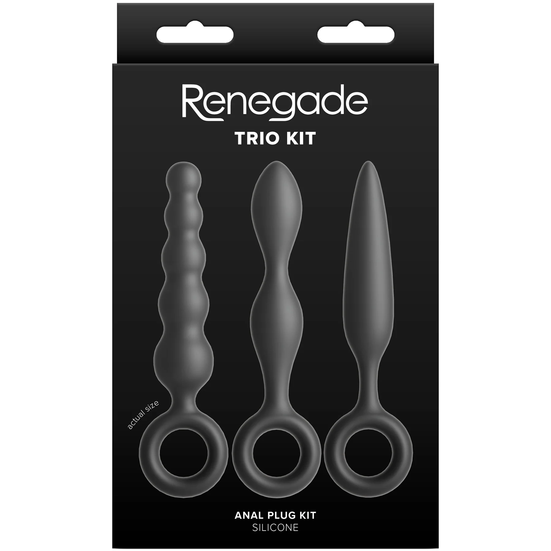 Renegade Trio Silicone 3-Piece Anal Plug Kit - Image 4