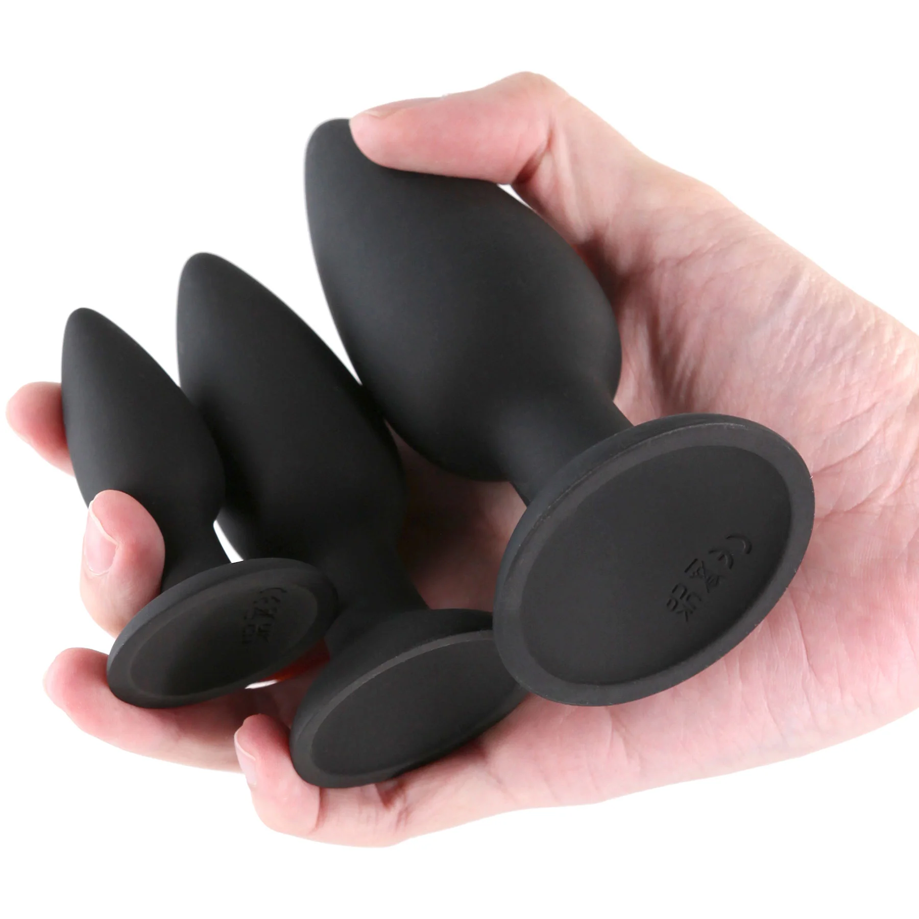 Renegade Triple Strike Silicone 3 Piece Anal Plug Kit - Image 2