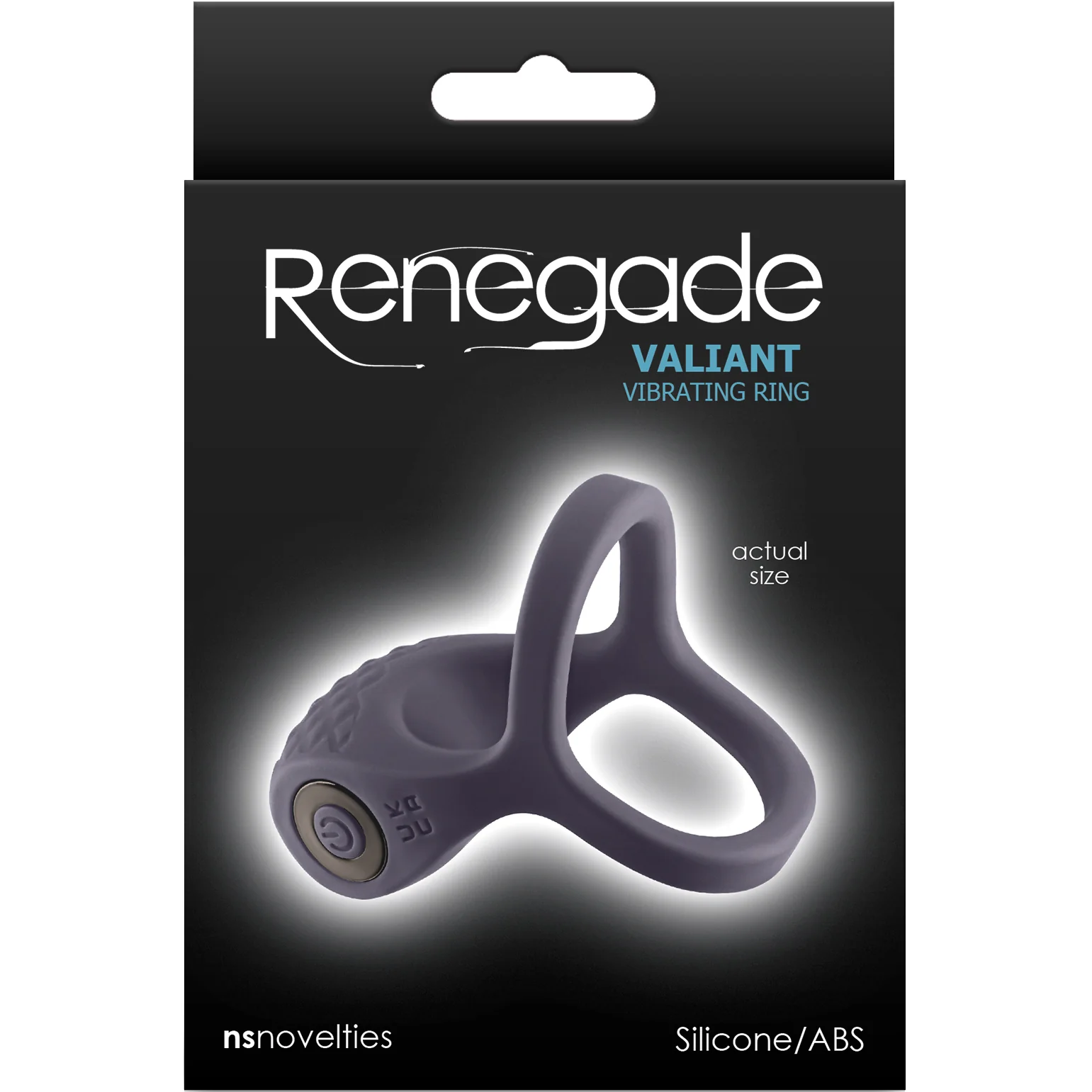 Renegade Valiant Vibrating Rechargeable Silicone Cock & Ball Ring - Image 3