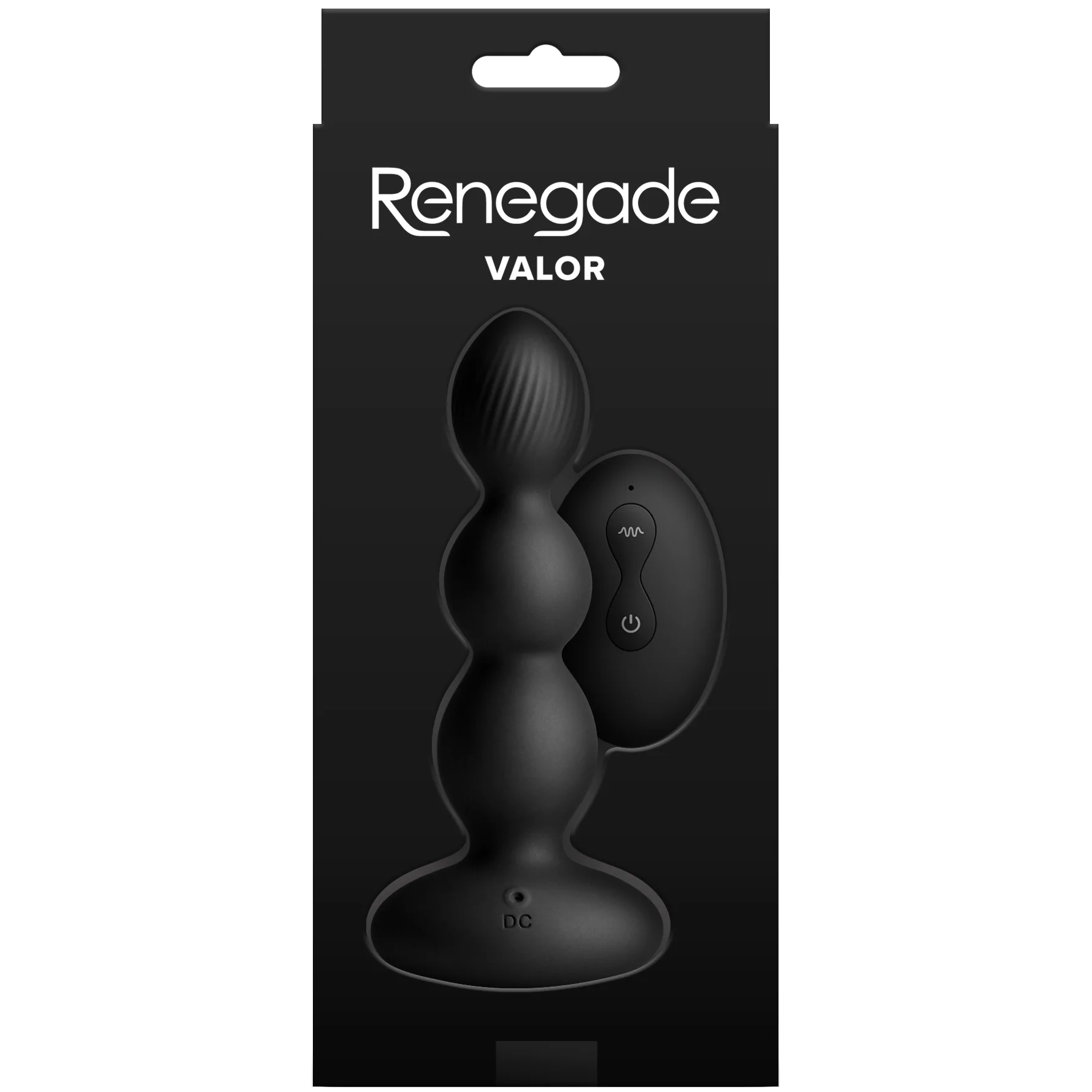 Renegade Valor Silicone Vibrating Beaded Anal Plug With Remote - Image 4